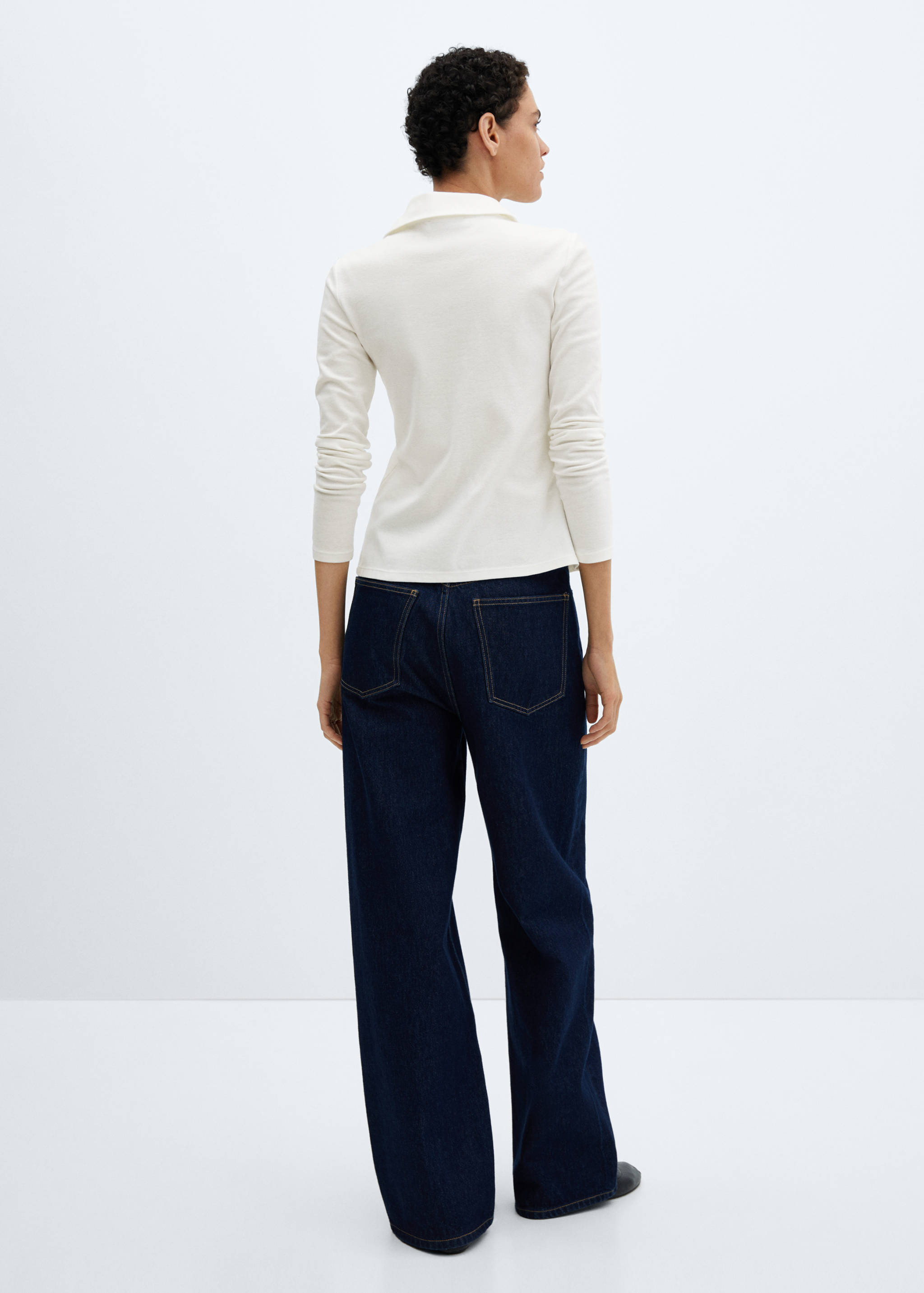 Camisa punto algodón - Reverso del artículo