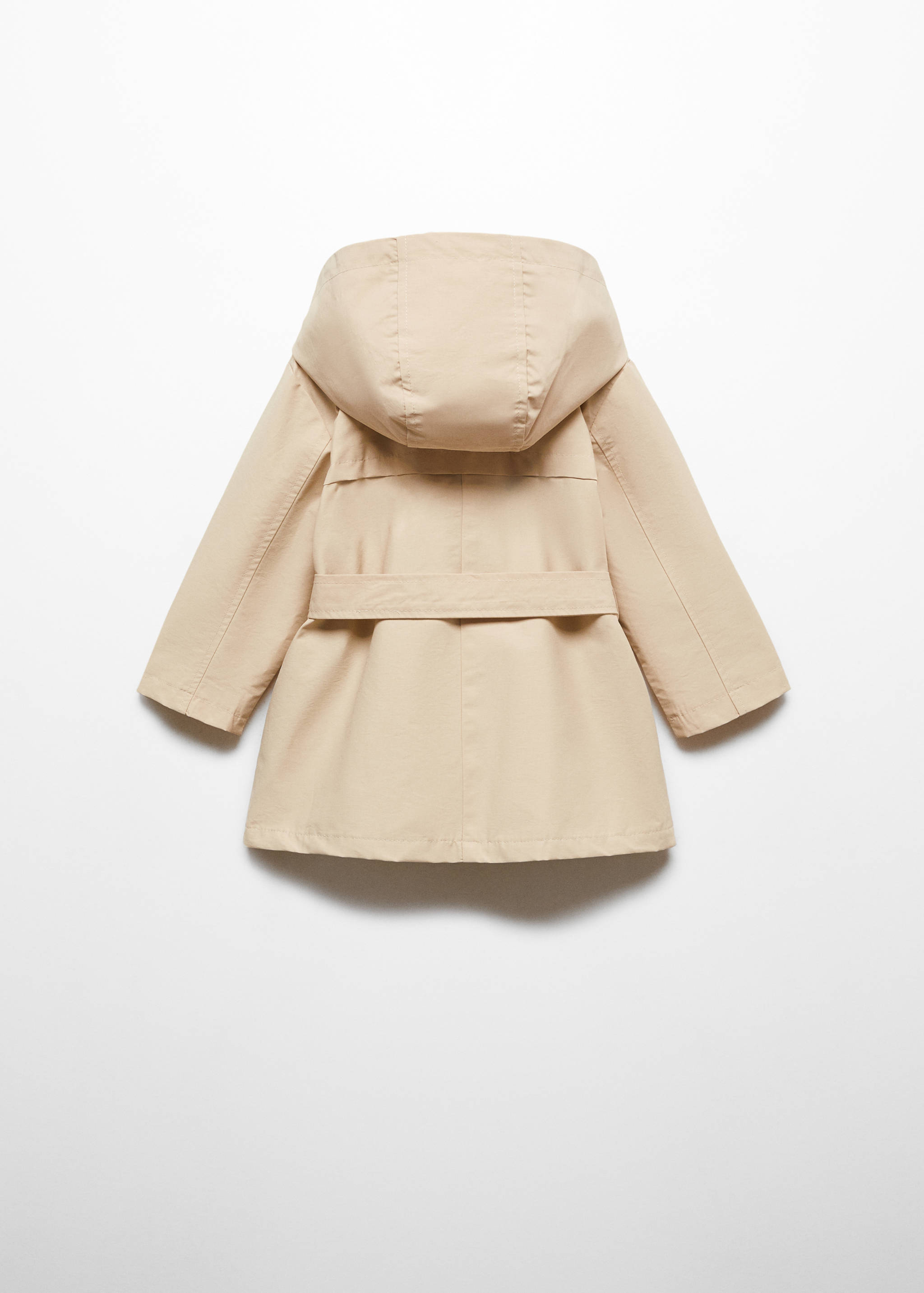 Double-breasted trench coat - Reverse of the article