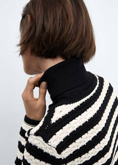 Striped cardigan with jewel buttons — Off White 7