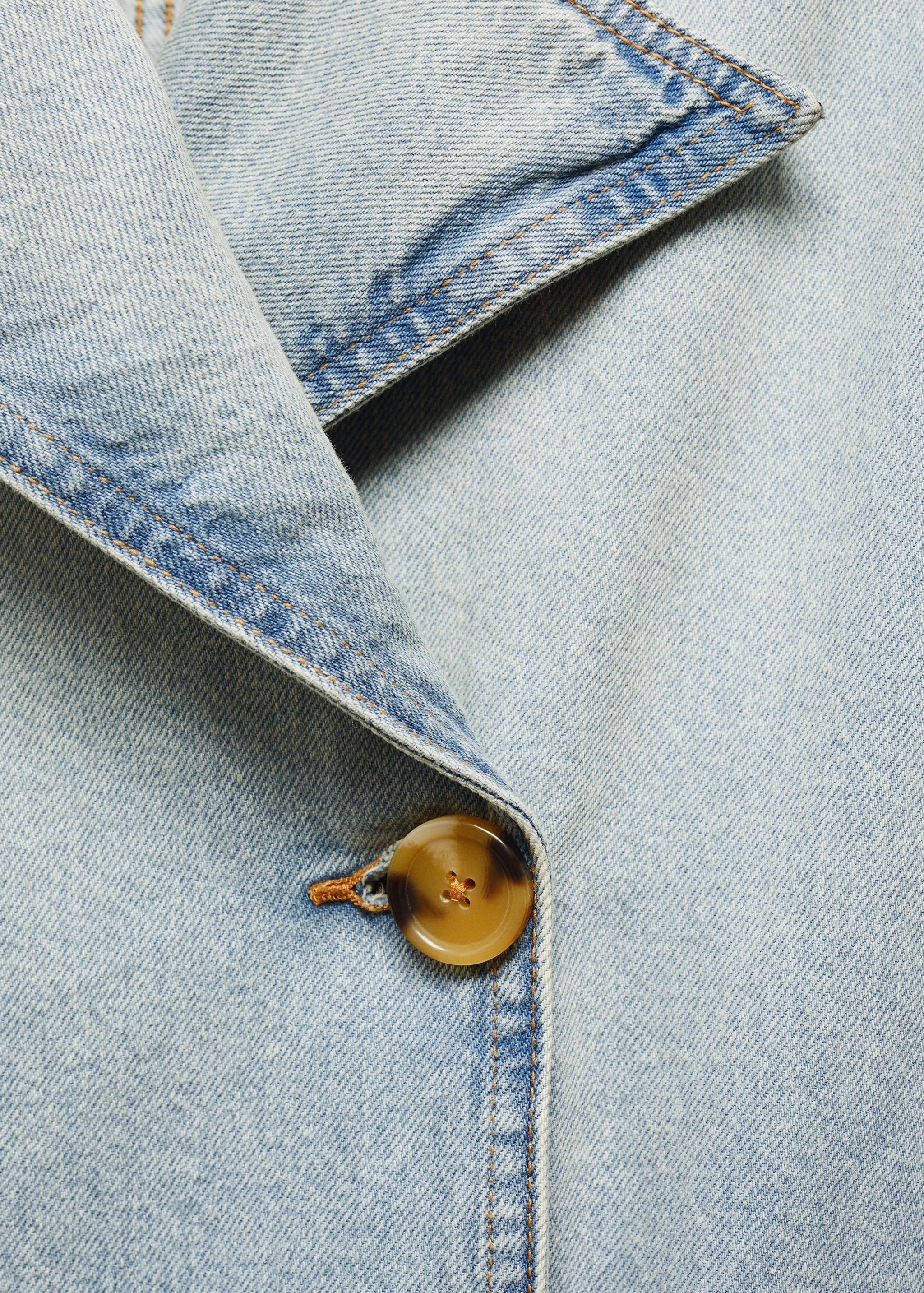 Trench denim double boutonnage - Détail de l'article 8