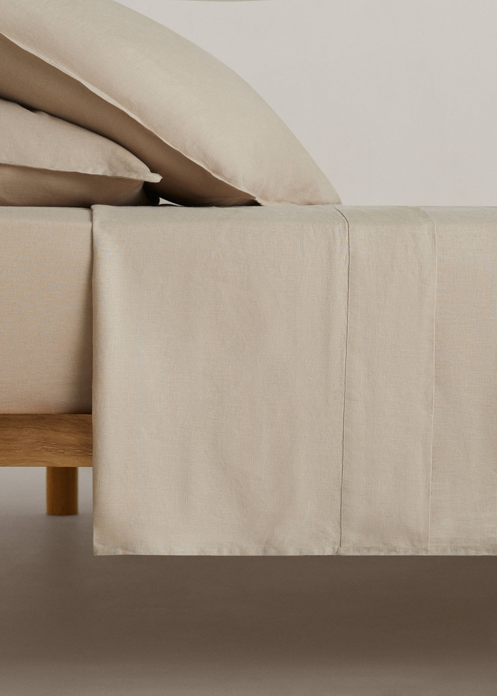 Linen top sheet for 135/140 cm bed - Article without model