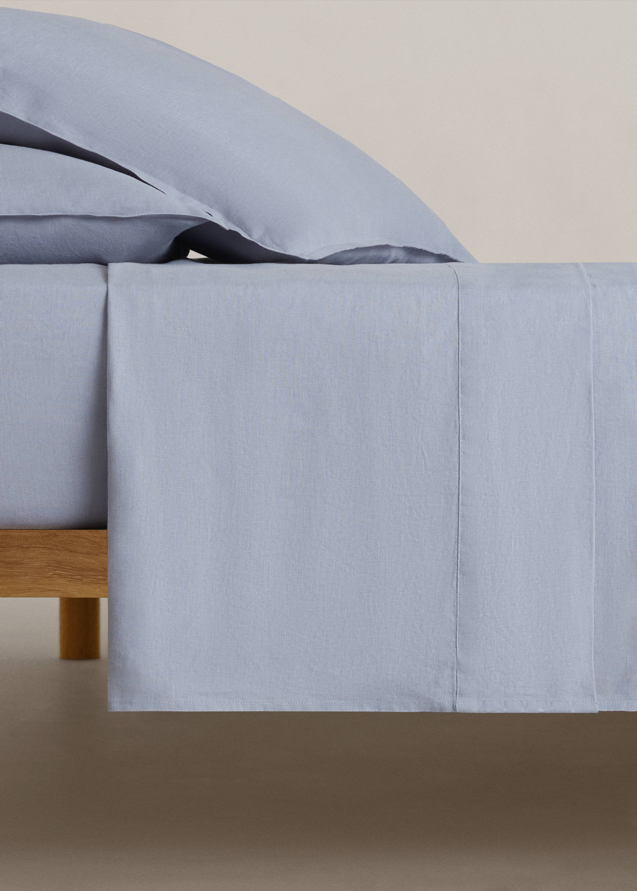 Linen top sheet for 135/140 cm bed - Article without model