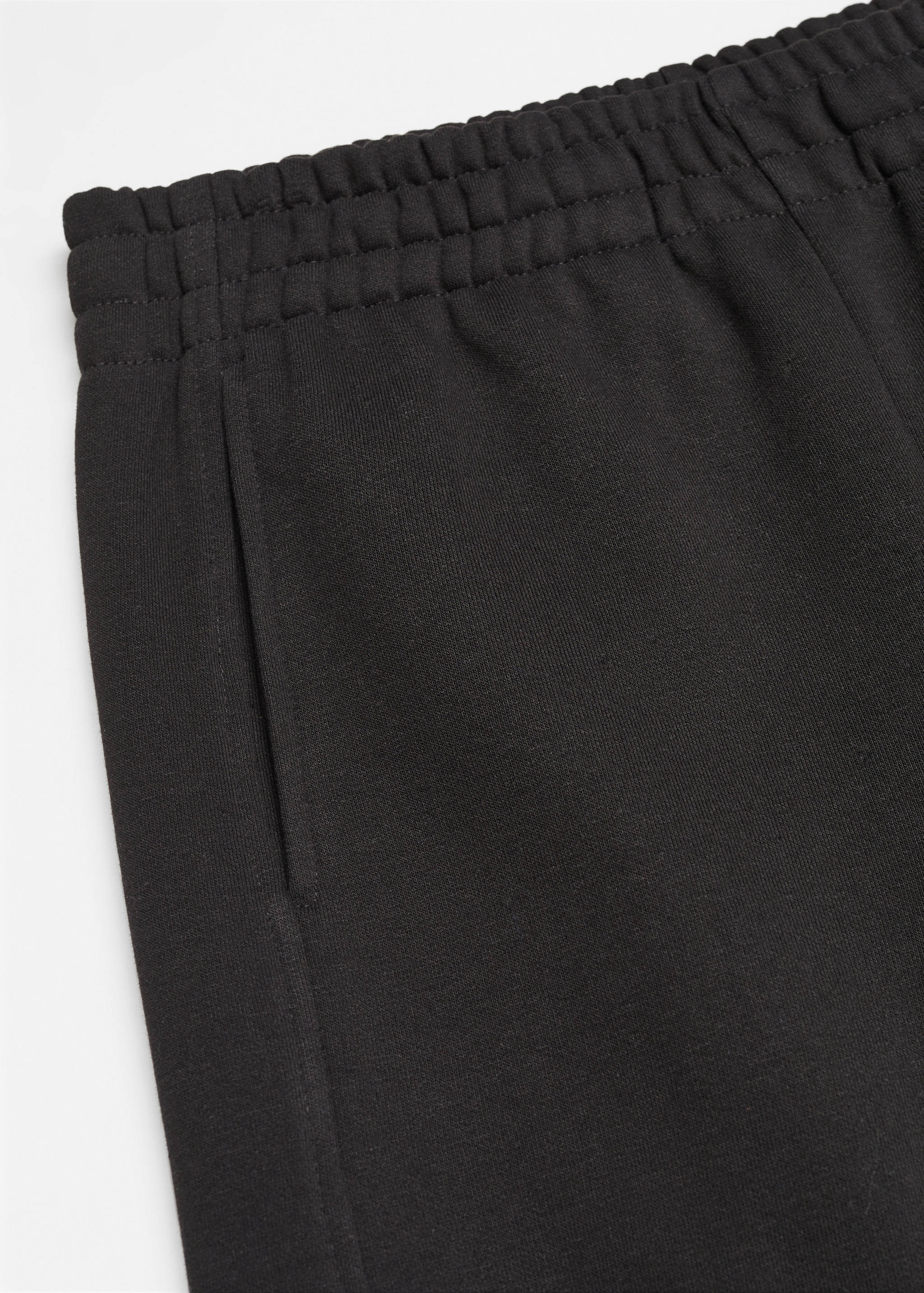 Cotton jogger-style trousers - Details of the article 8