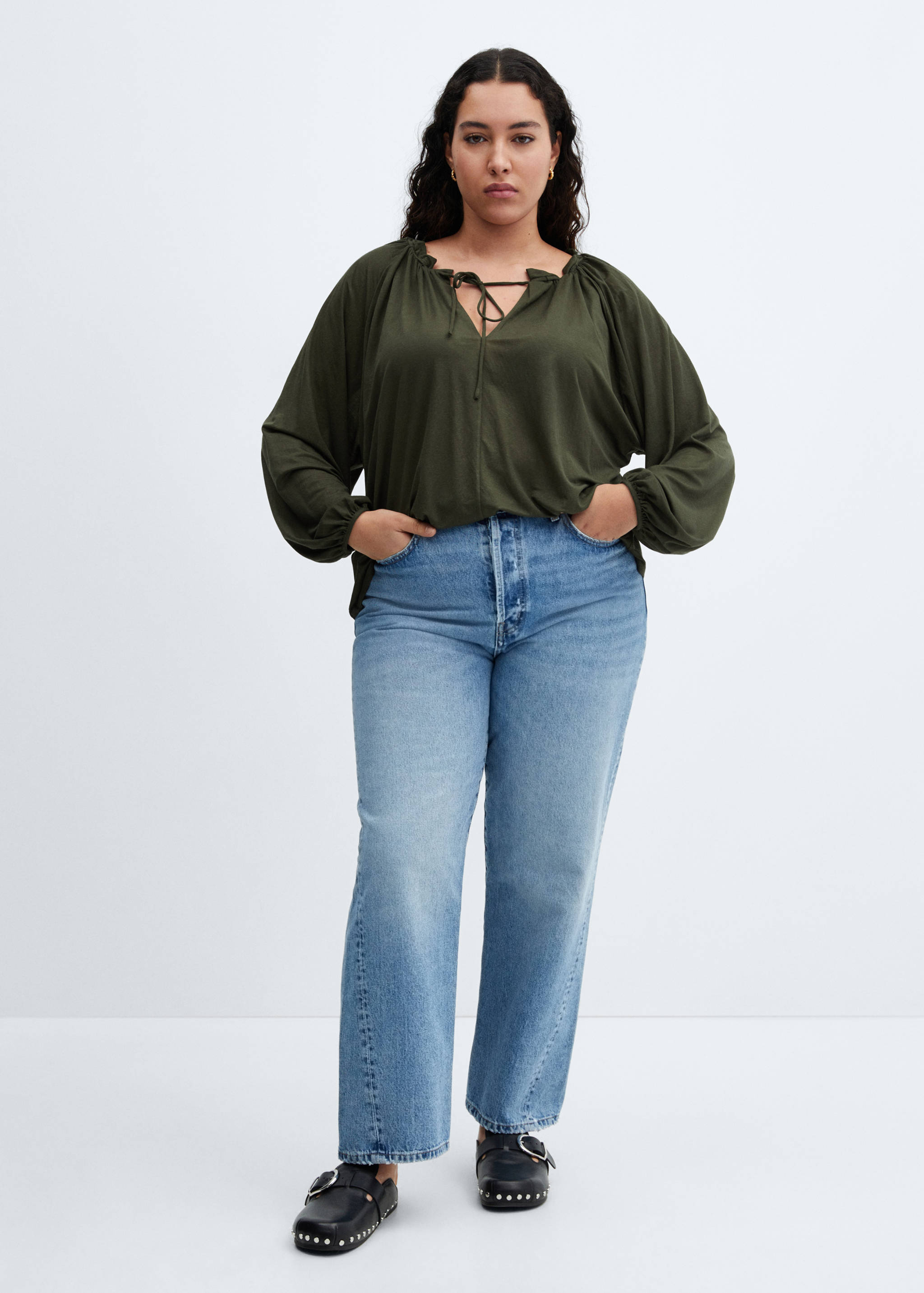 Blouse manches bouffantes - Détail de l'article 3