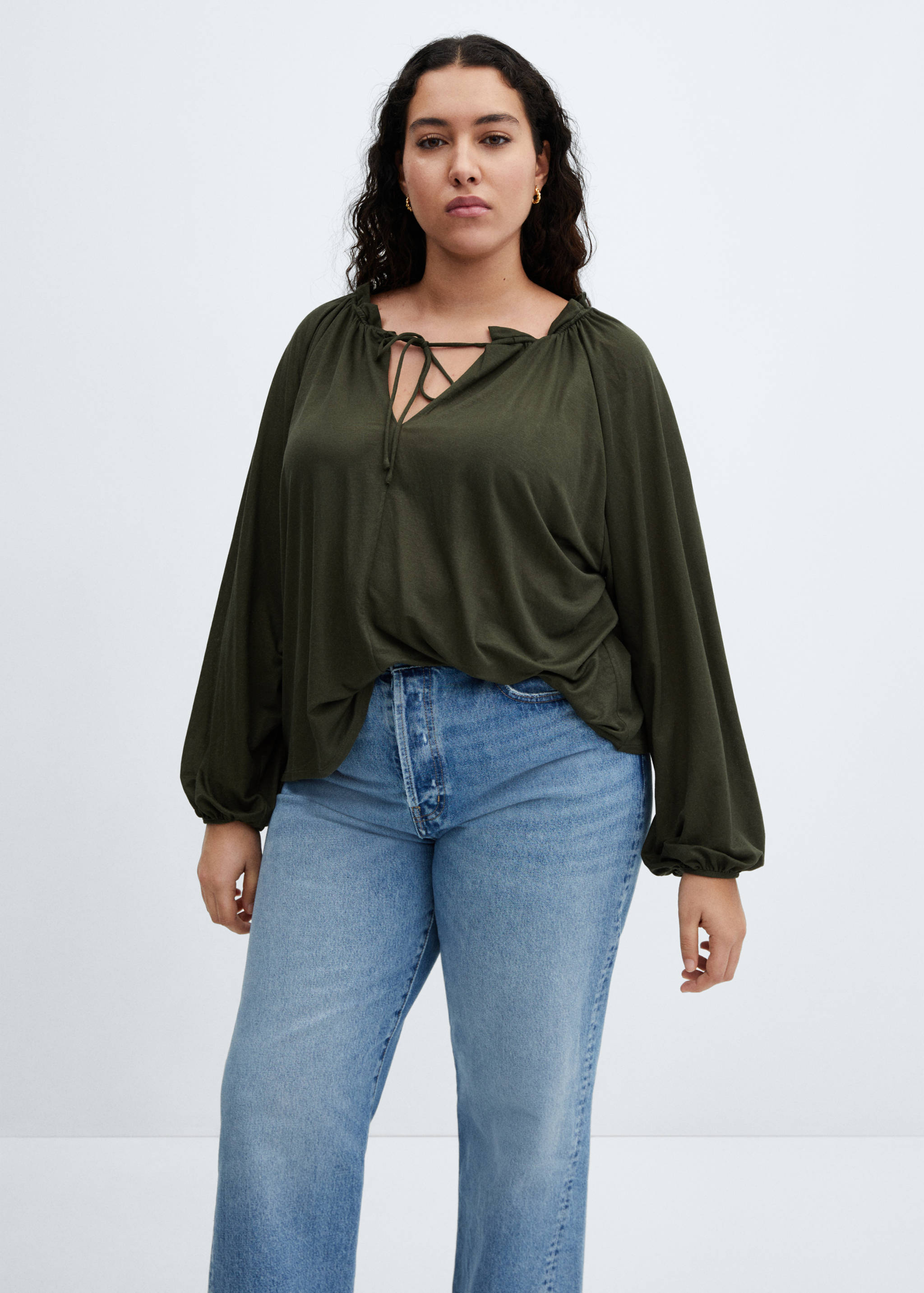 Blouse manches bouffantes - Détail de l'article 5