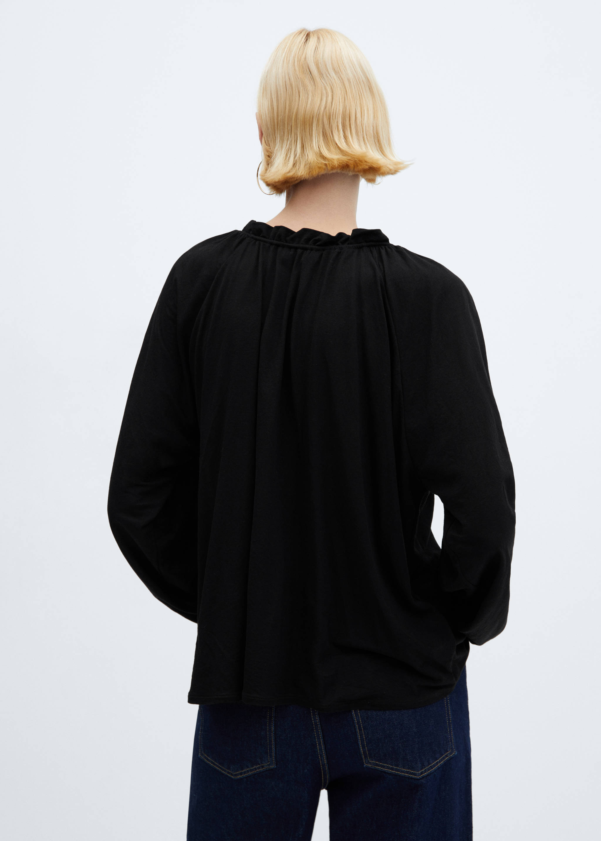 Blouse manches bouffantes - Verso de l’article