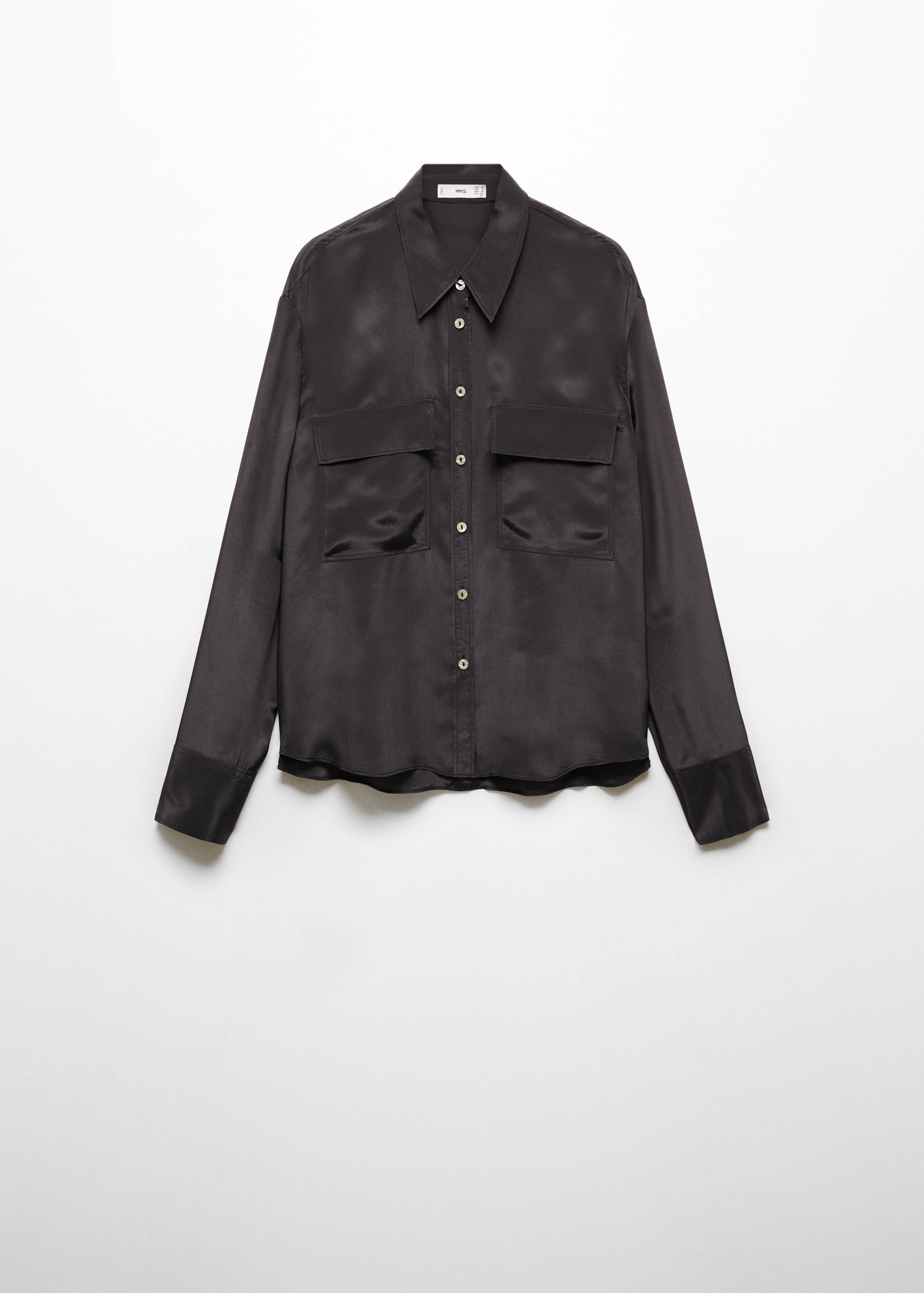 Pockets flowy shirt - Article without model