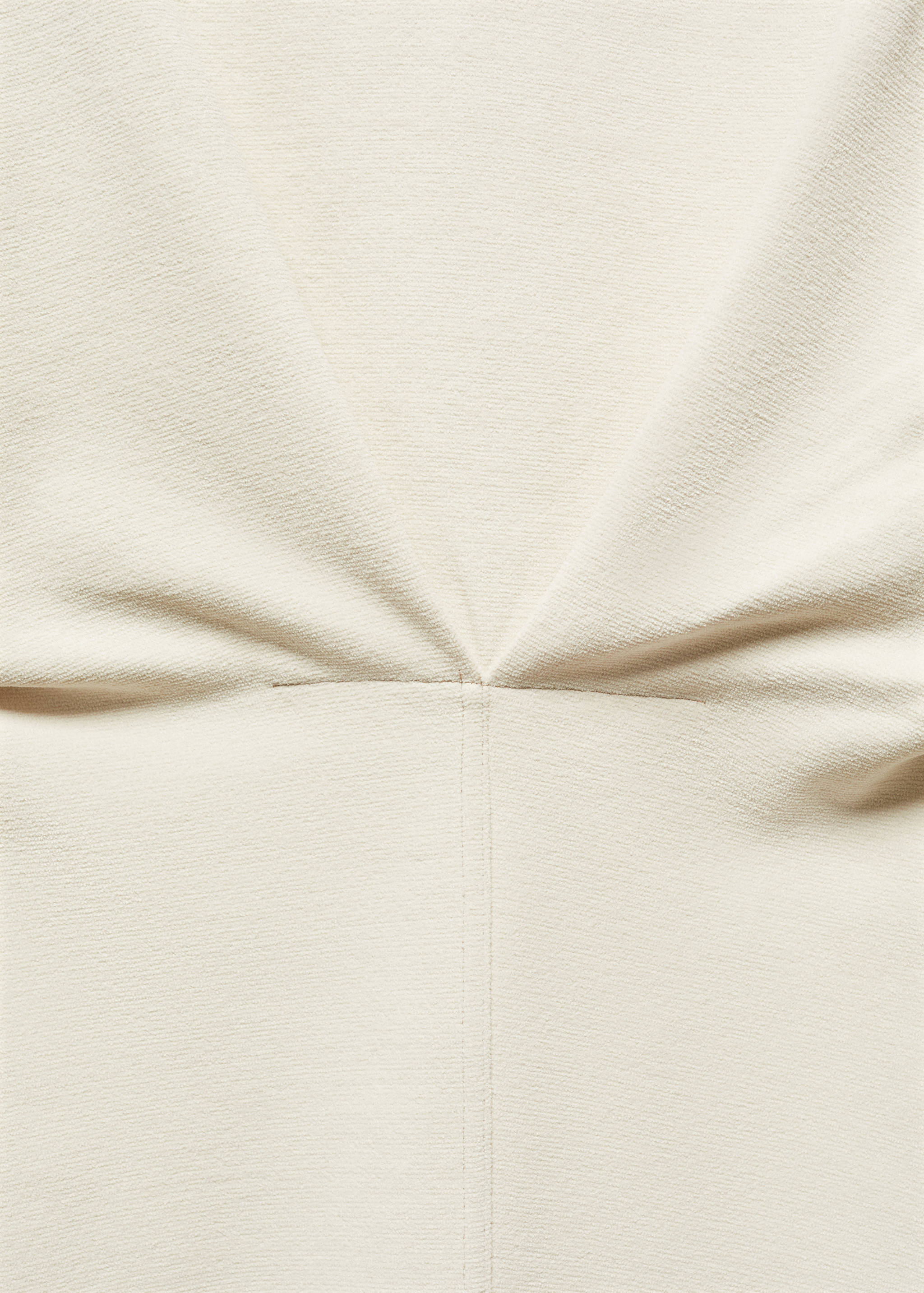 灯笼袖短款连衣裙 - null