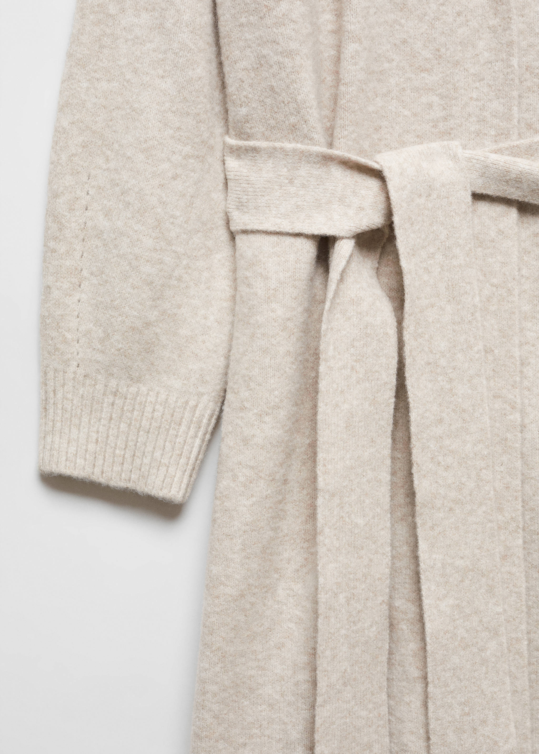 Oversized knitted cardigan - Details of the article 8