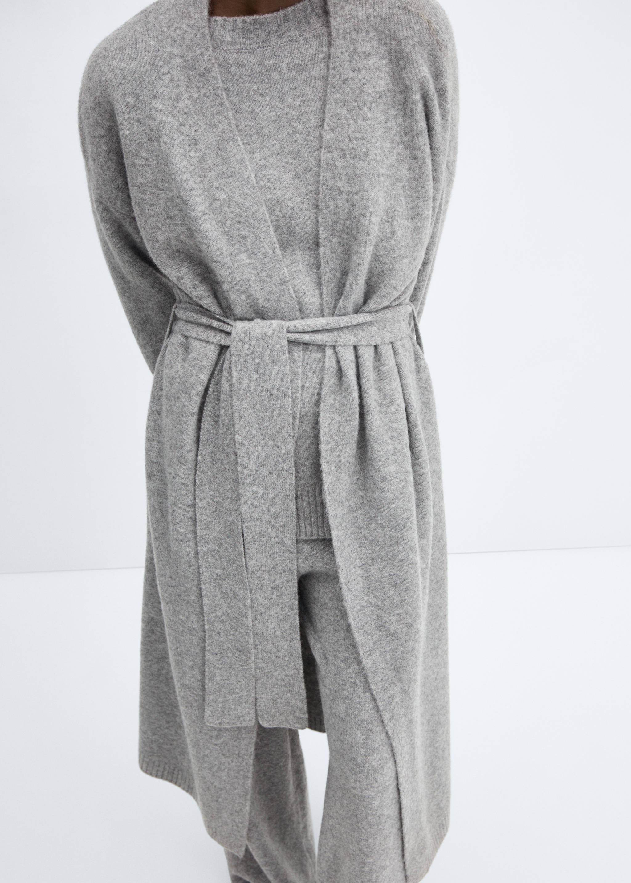 Oversized knitted cardigan - Details of the article 6