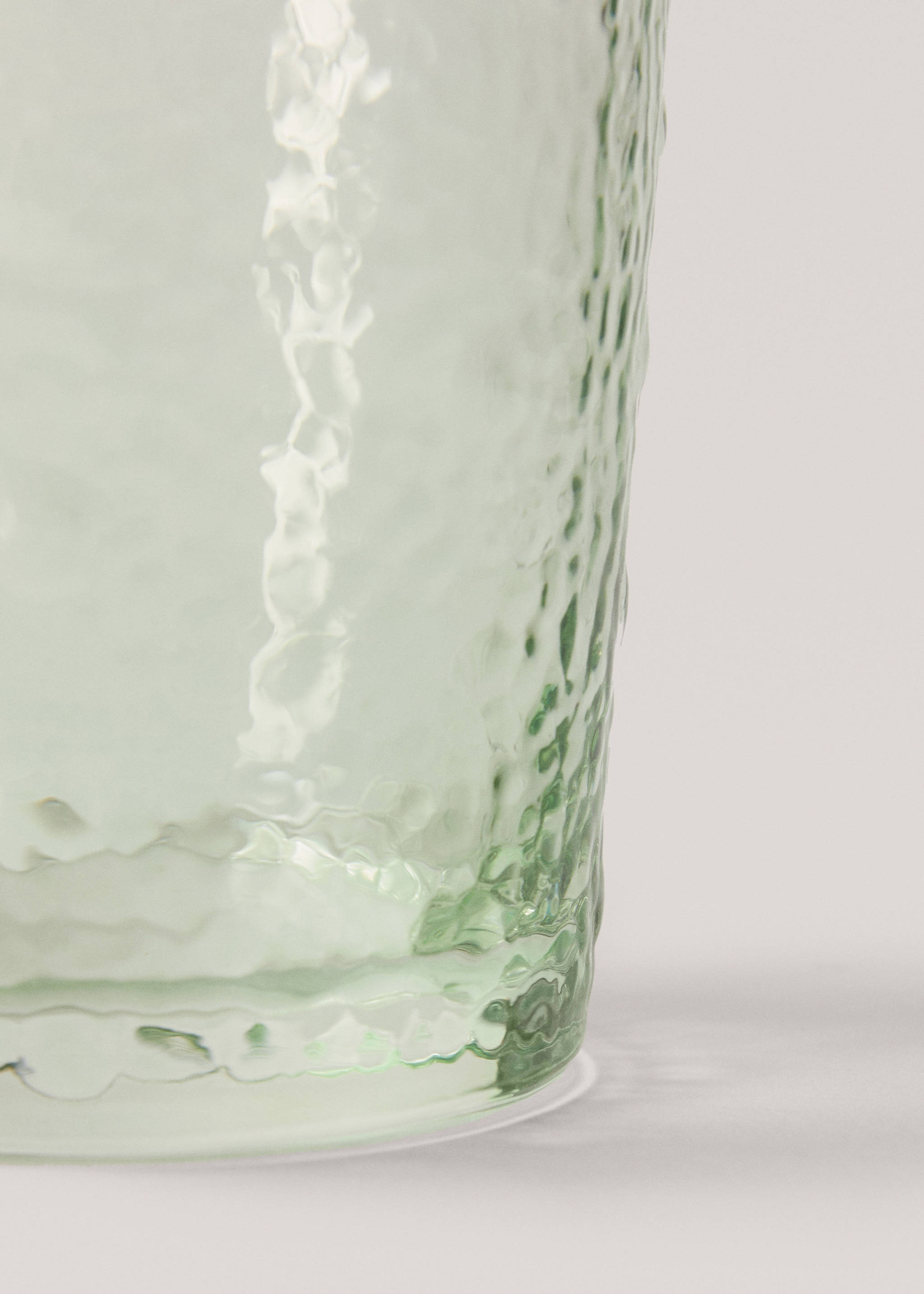 Vaso vidrio relieve - Detalle del artículo 1