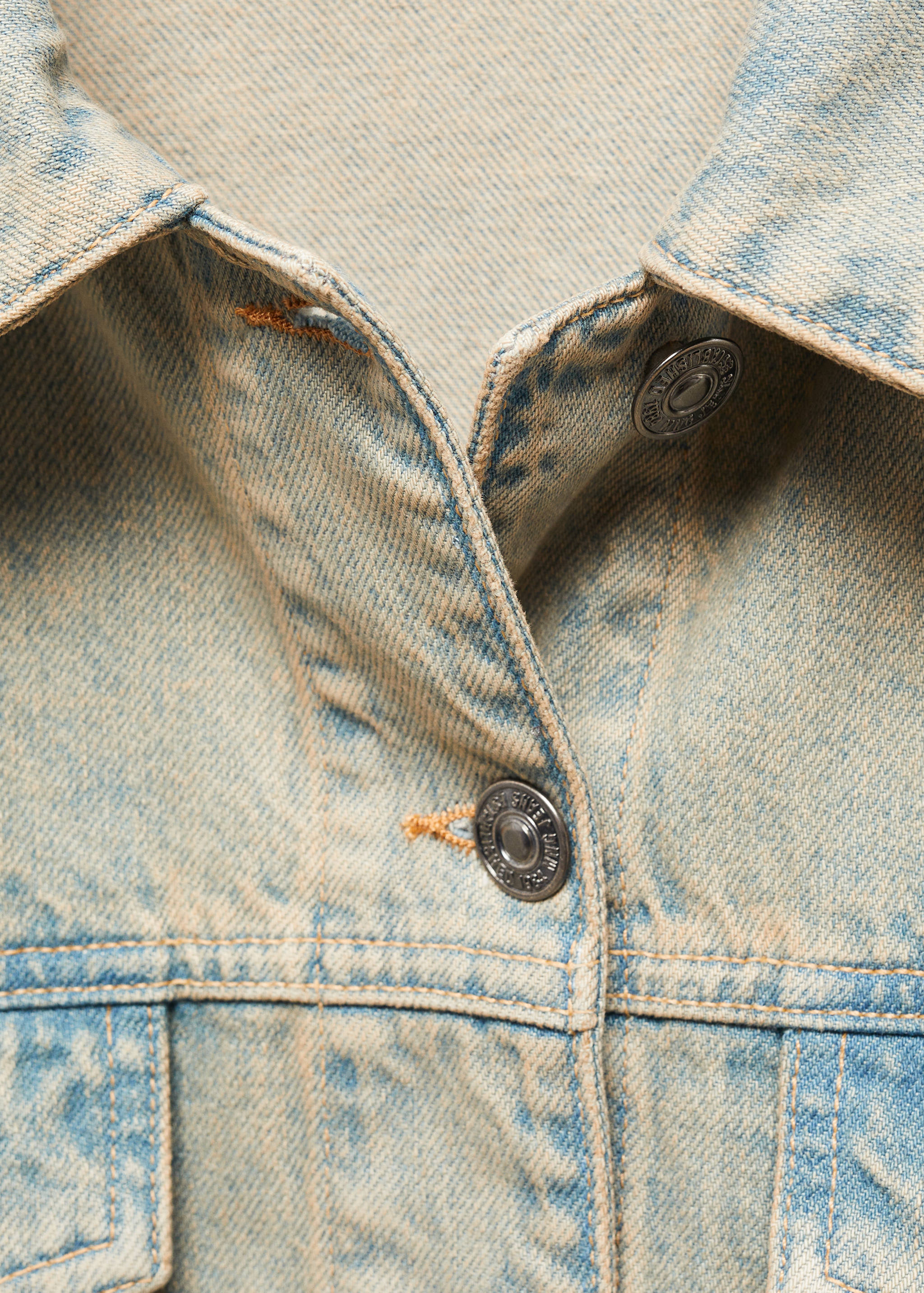 Oversize denim jacket - Details of the article 8