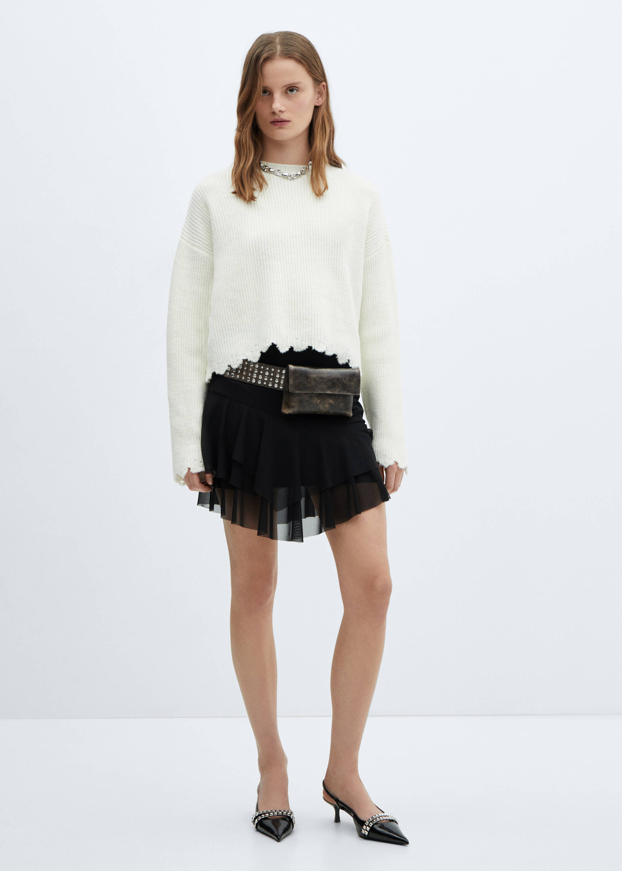 Asymmetrical skirt - General plane