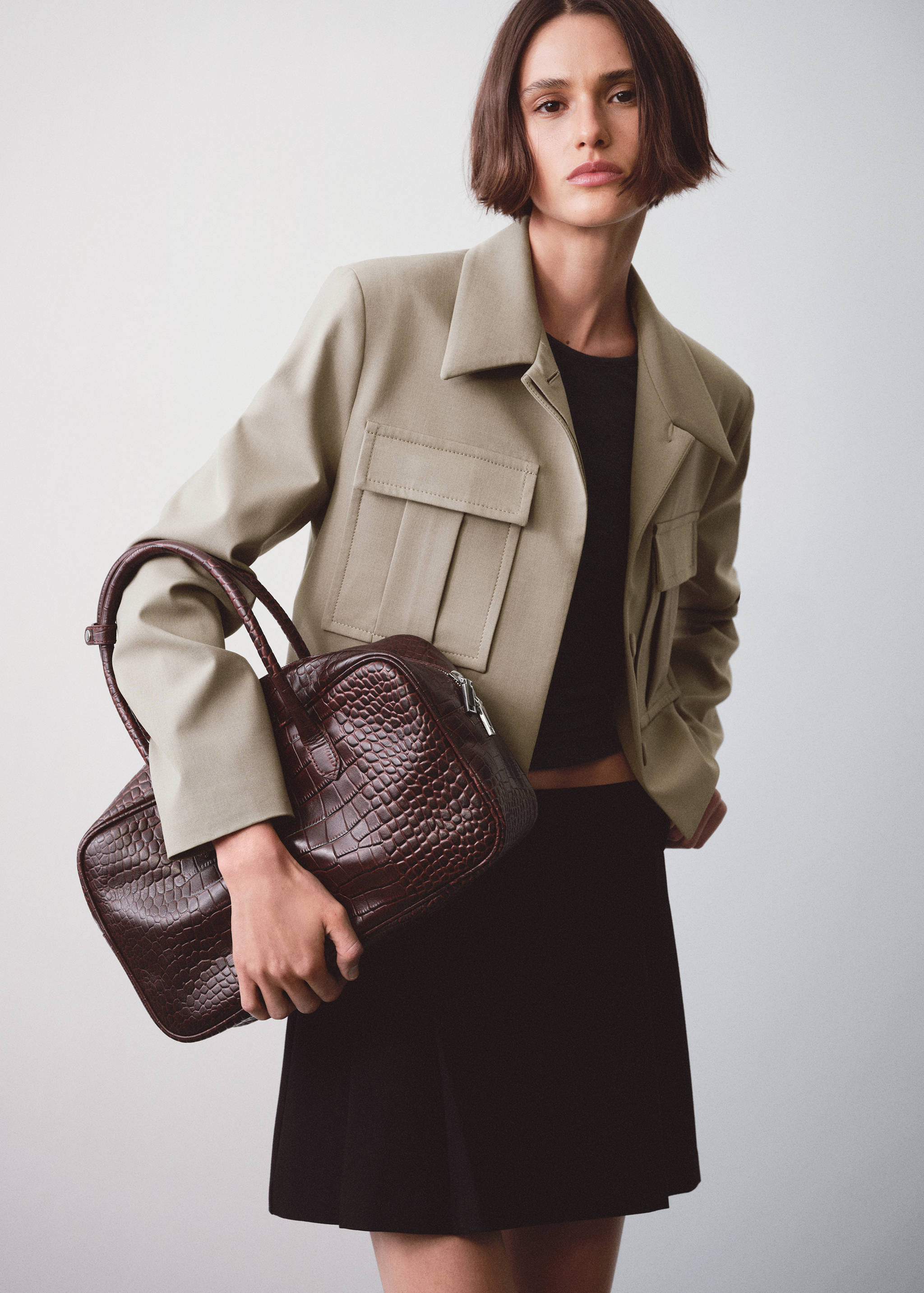 Crop-Jacke mit Taschen - Detail des Artikels 7