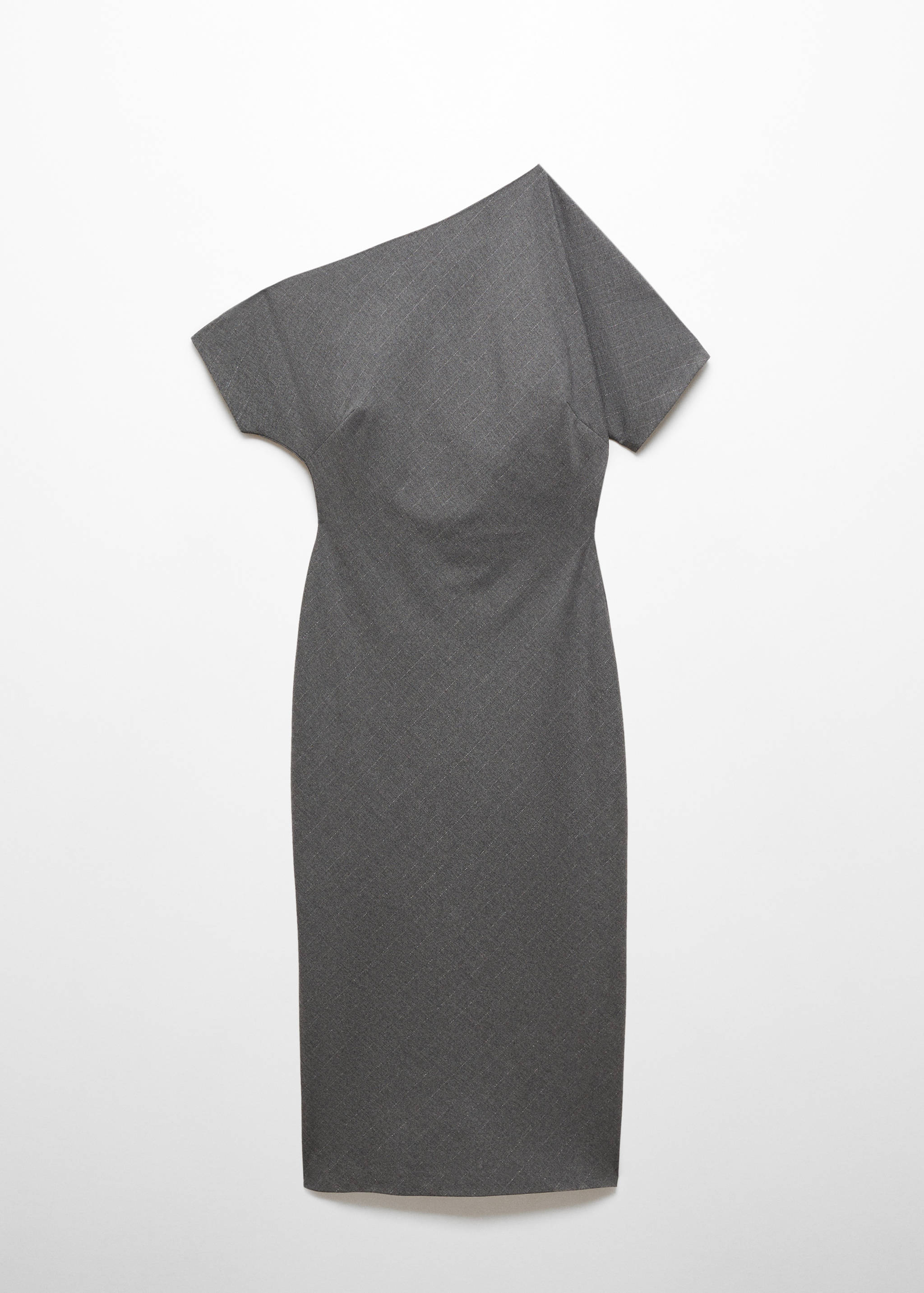 Vestido asimétrico abertura lateral - Artículo sin modelo