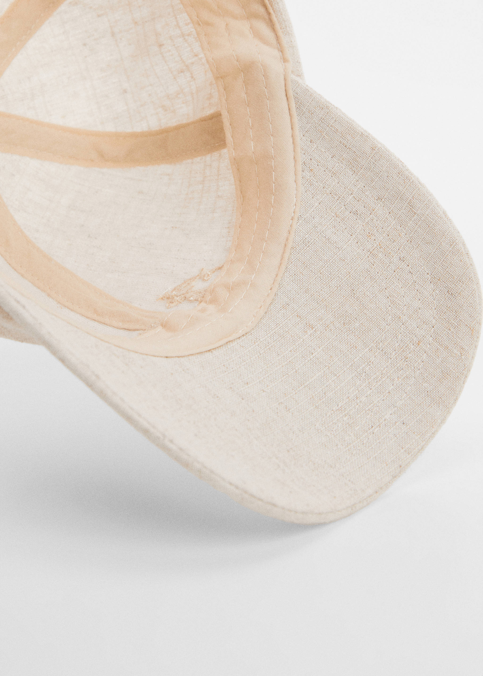 Casquette visière brodée coton - Détail de l'article 2