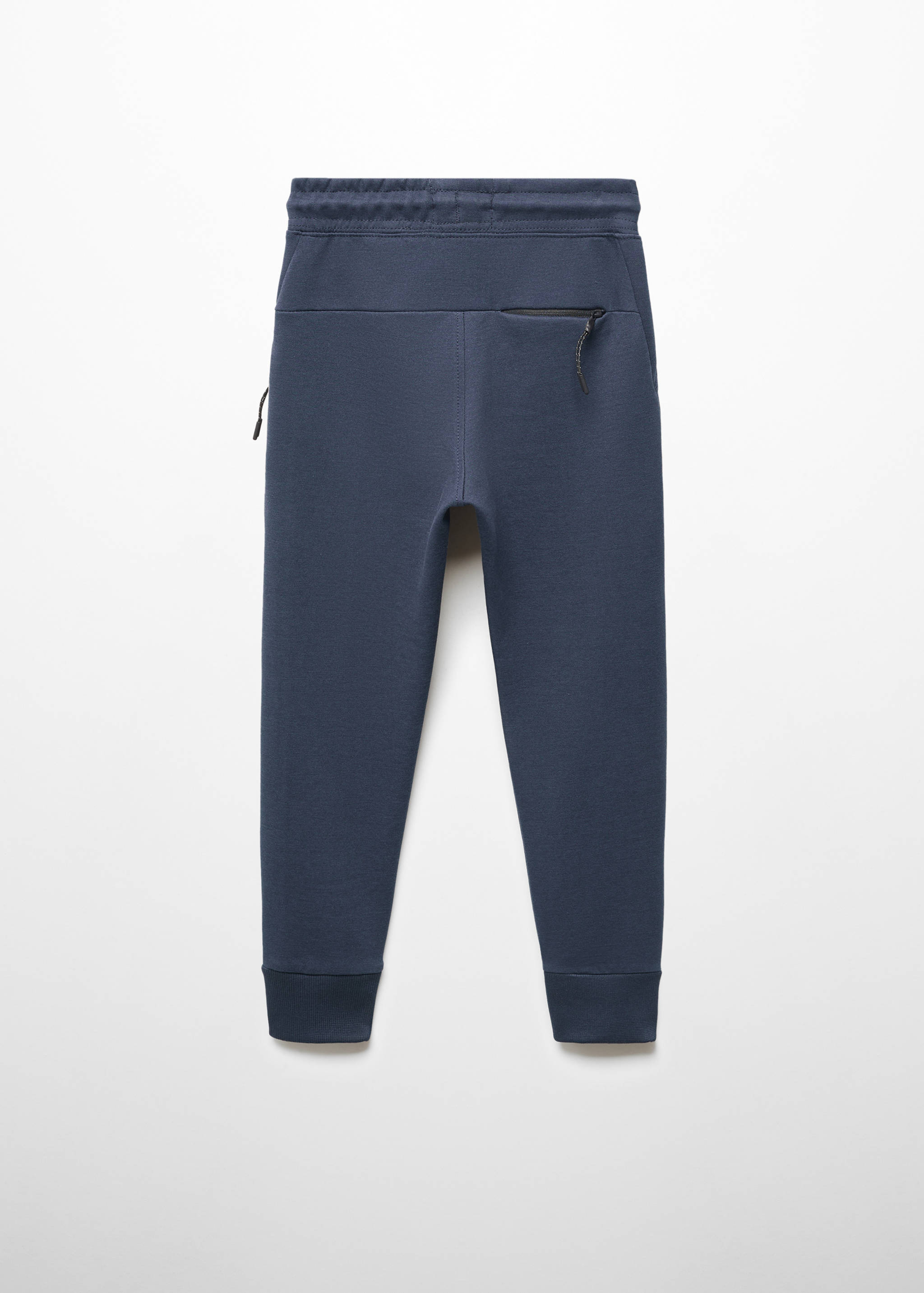 Pantalon jogging tissu éponge - Verso de l’article