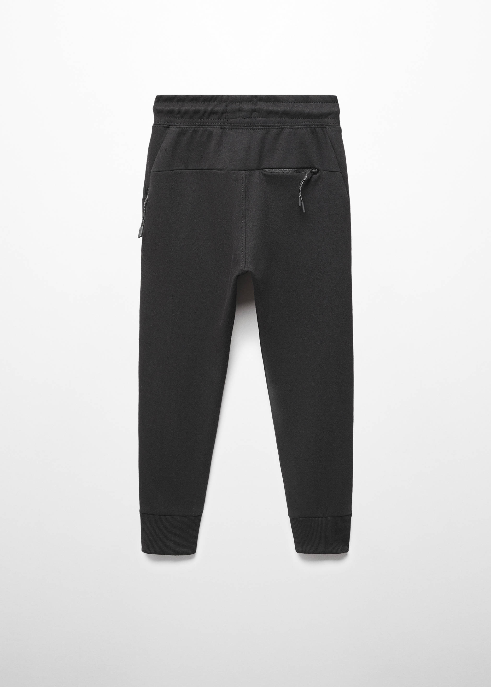Pantalon jogging tissu éponge - Verso de l’article