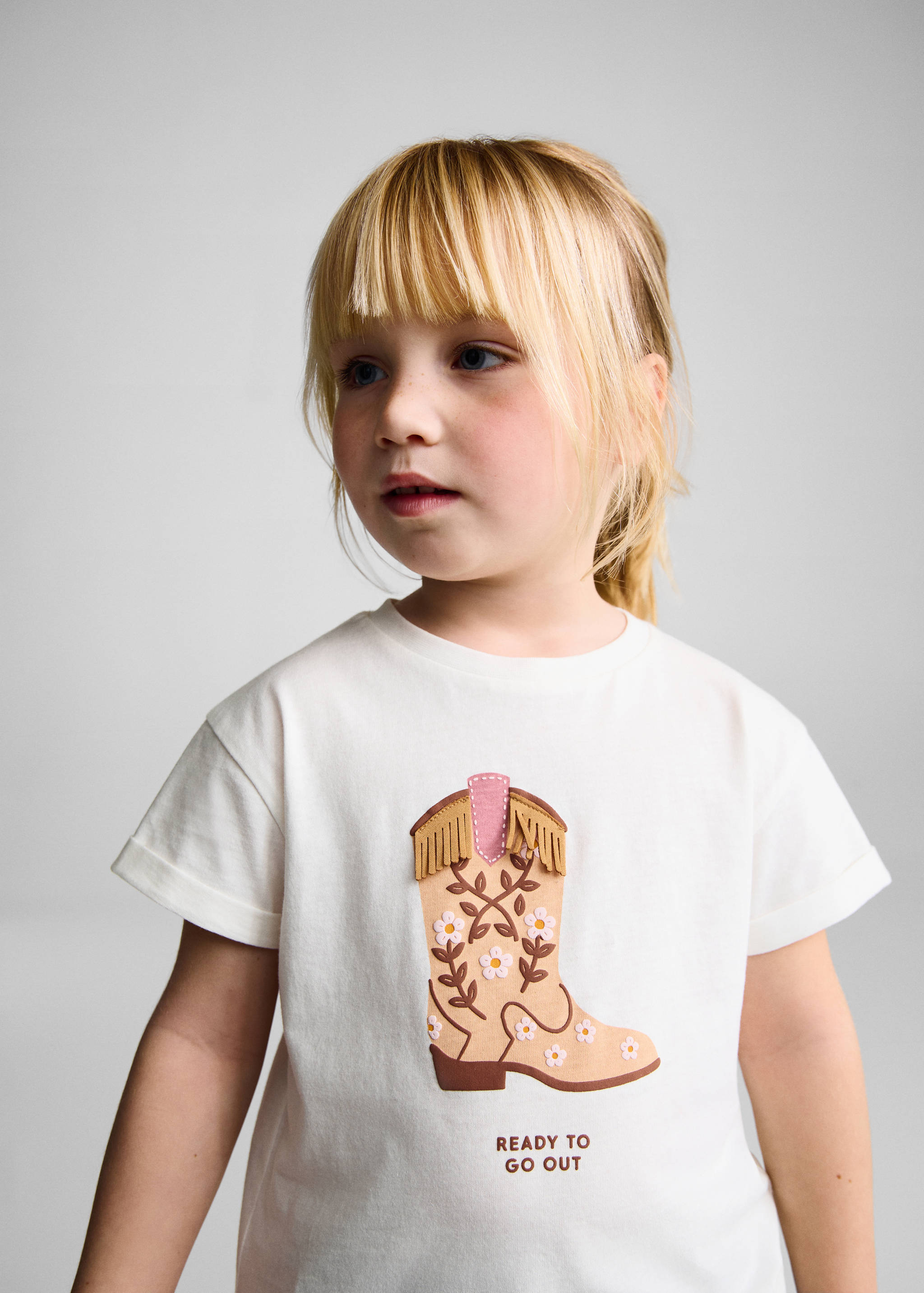 Camiseta estampado relieve - Detalle del artículo 1