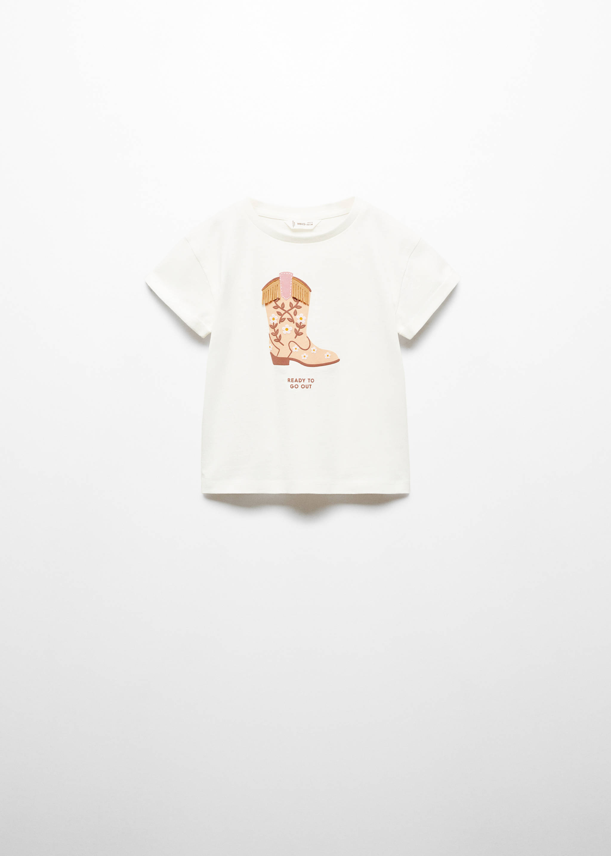 Camiseta estampado relieve - Artículo sin modelo