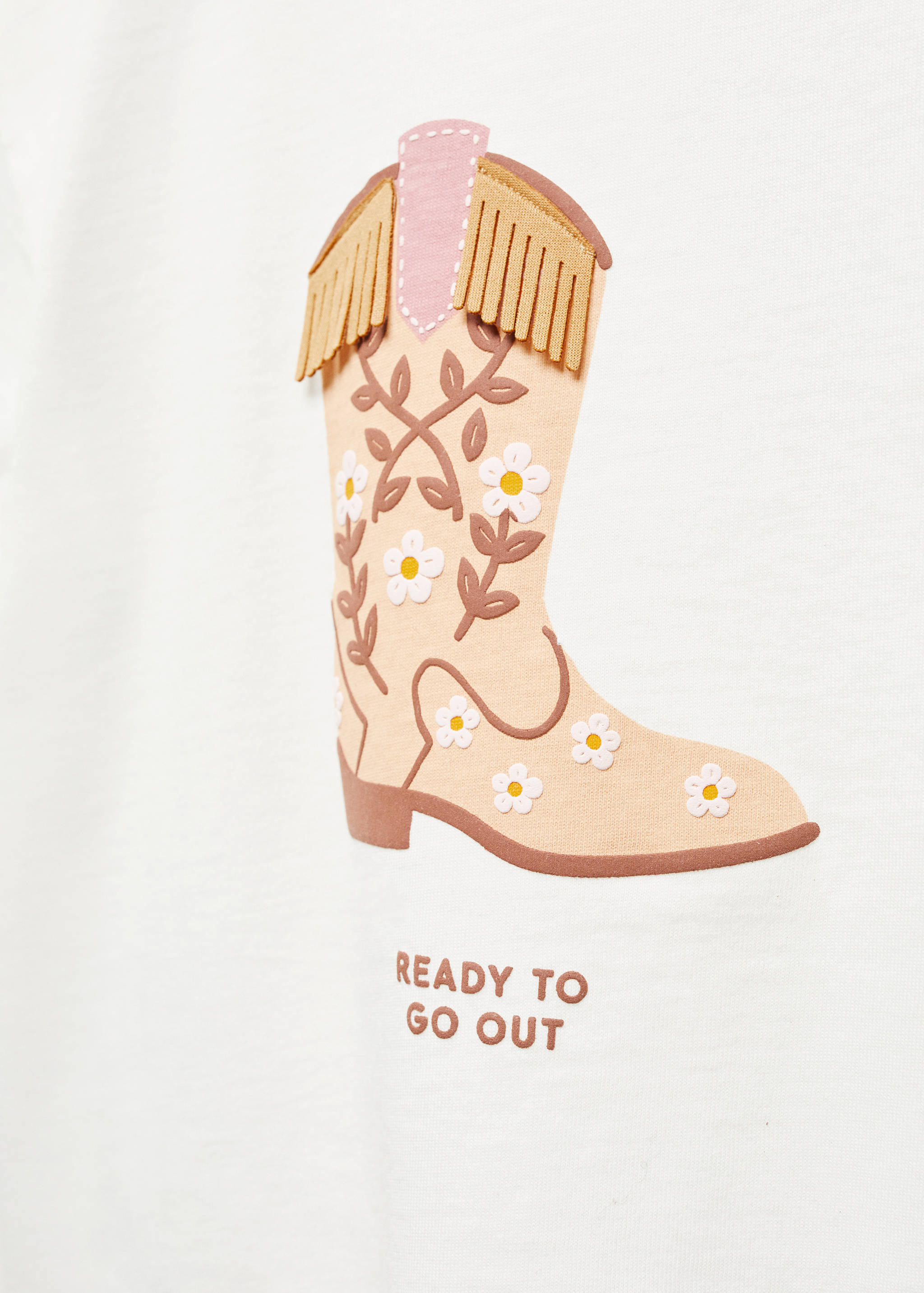 Camiseta estampado relieve - Detalle del artículo 8