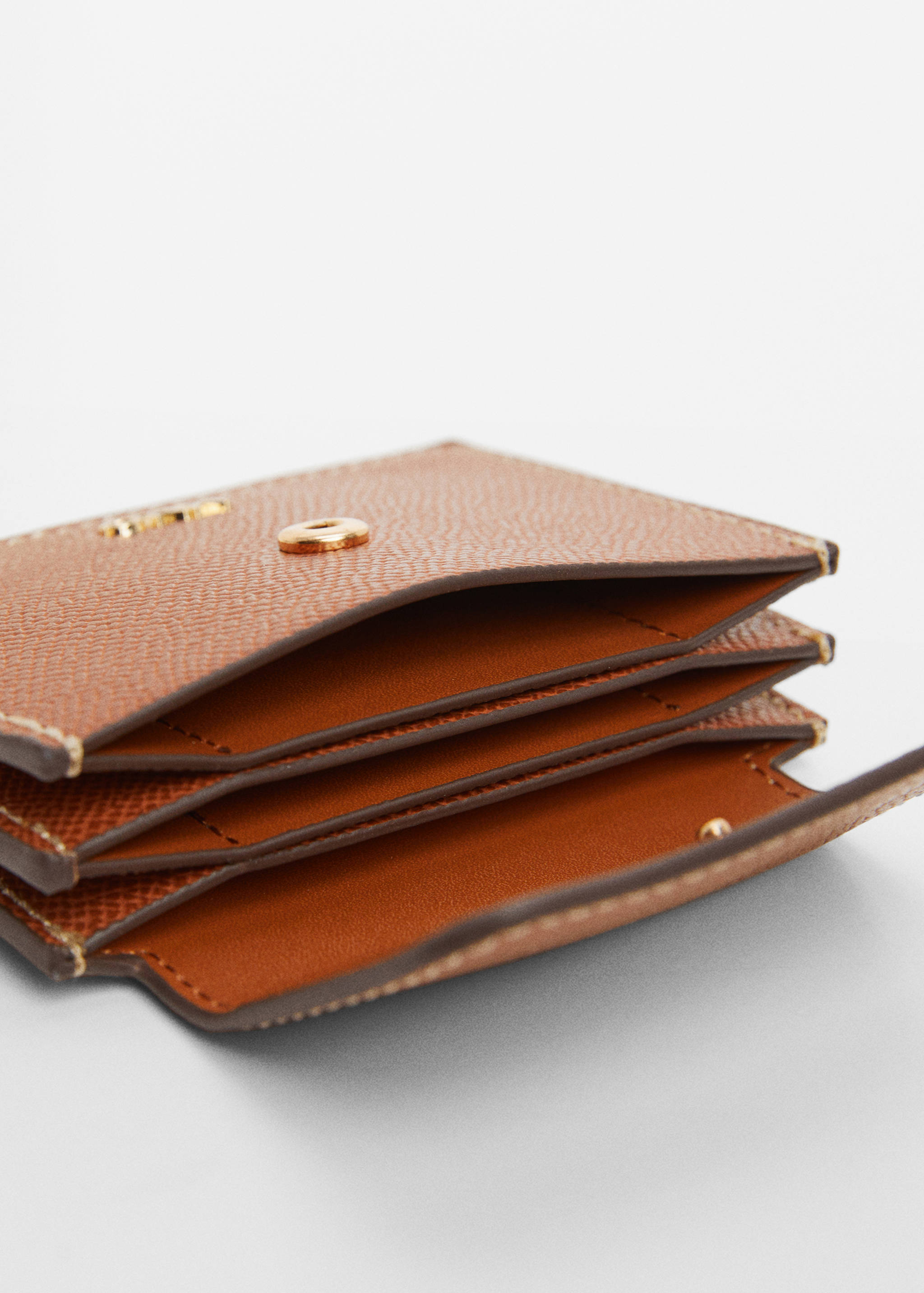 Faux-leather cardholder - Details of the article 1