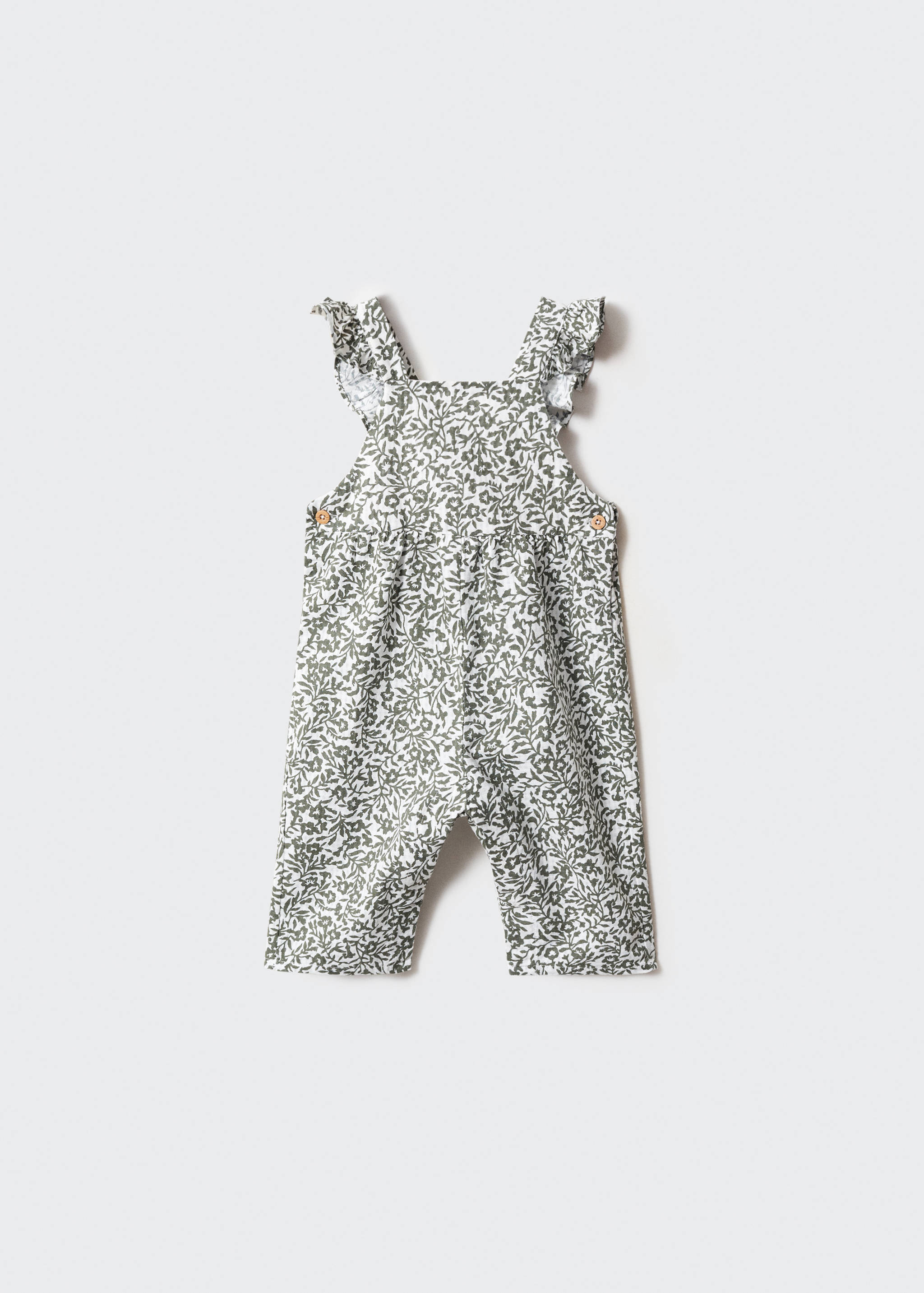Ruffled printed dungarees - Article without model