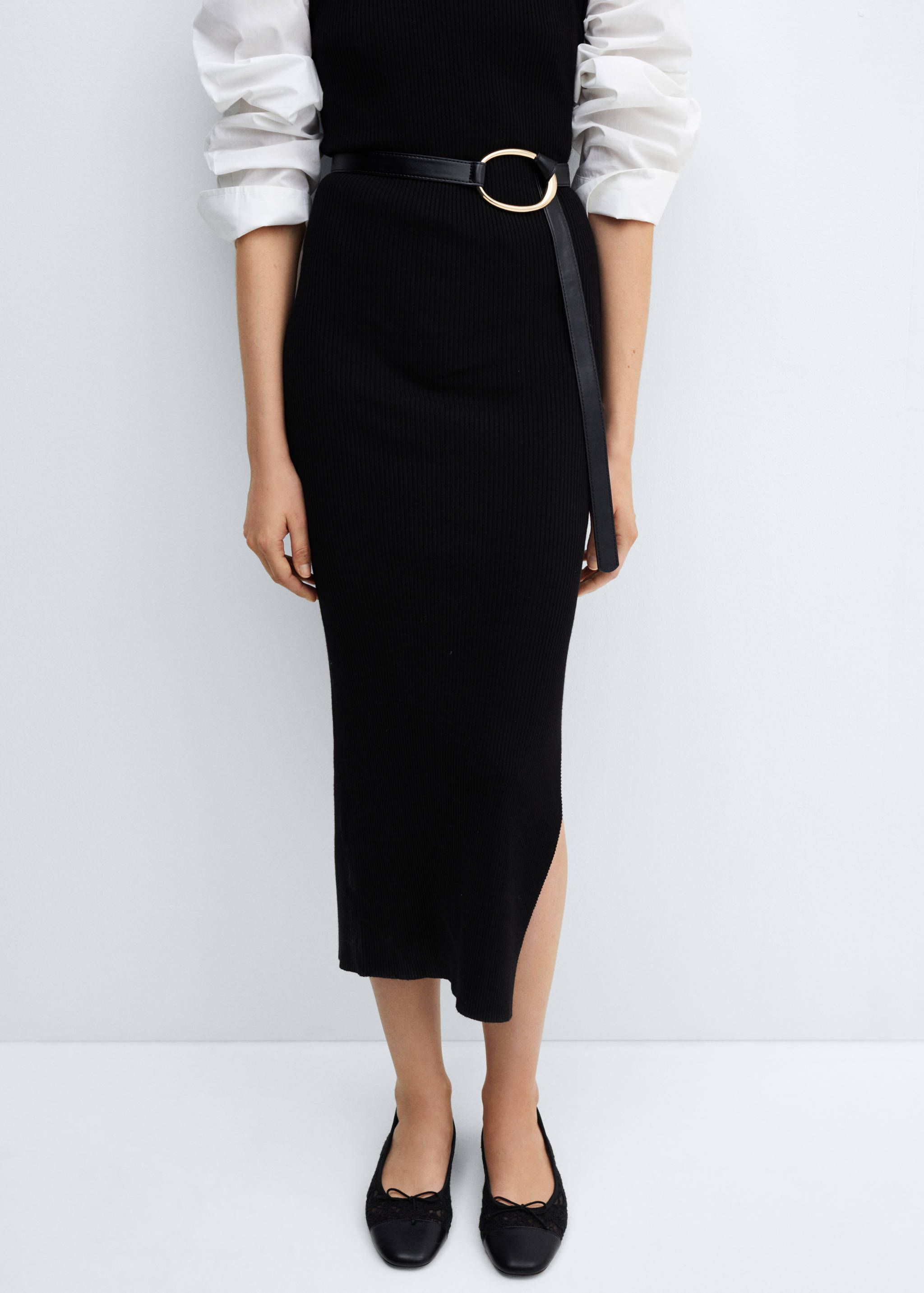 Балетки с бантиком из кружева - Общий план