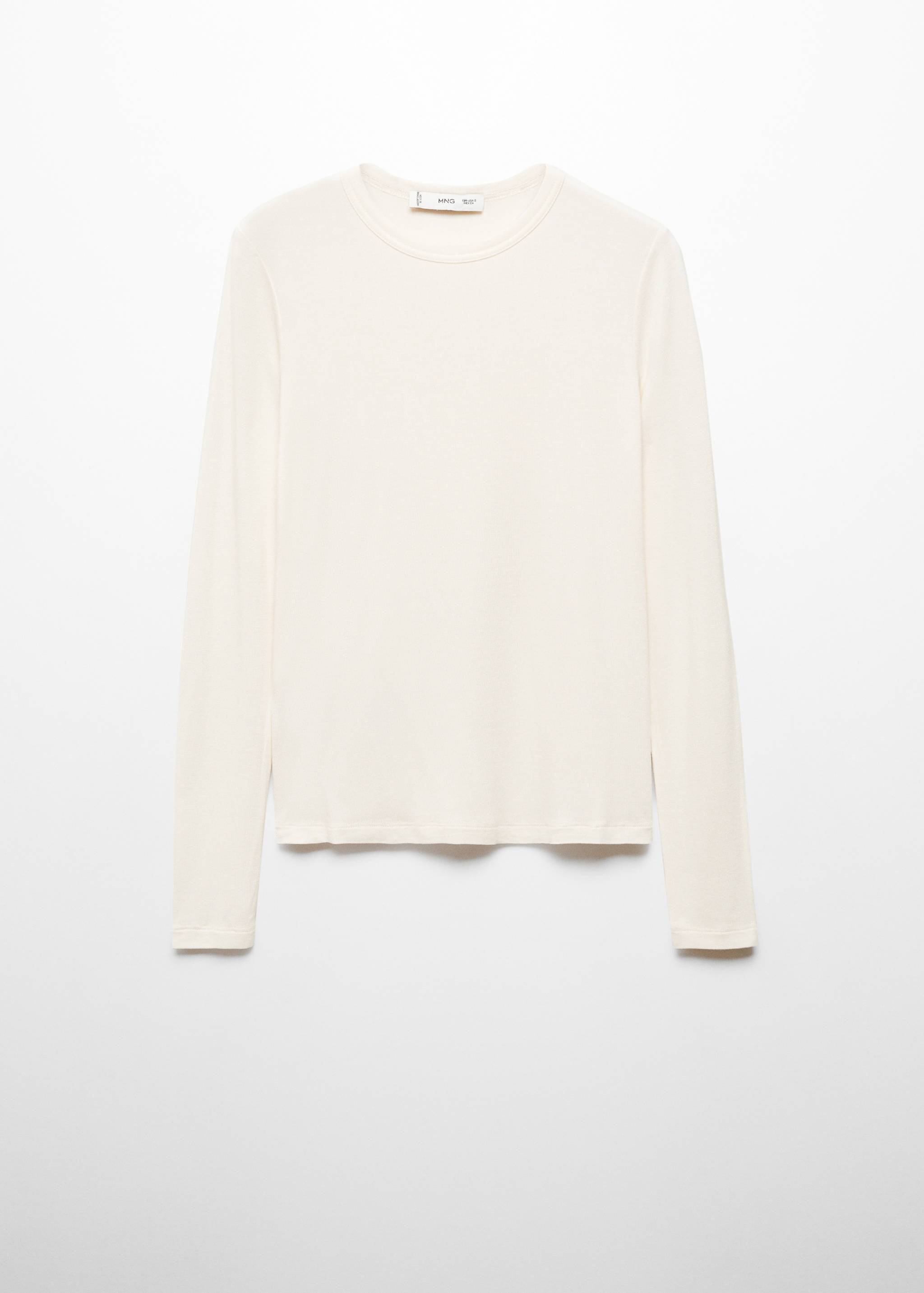 Langarm-T-Shirt mit Rundhals - Artikel ohne Model