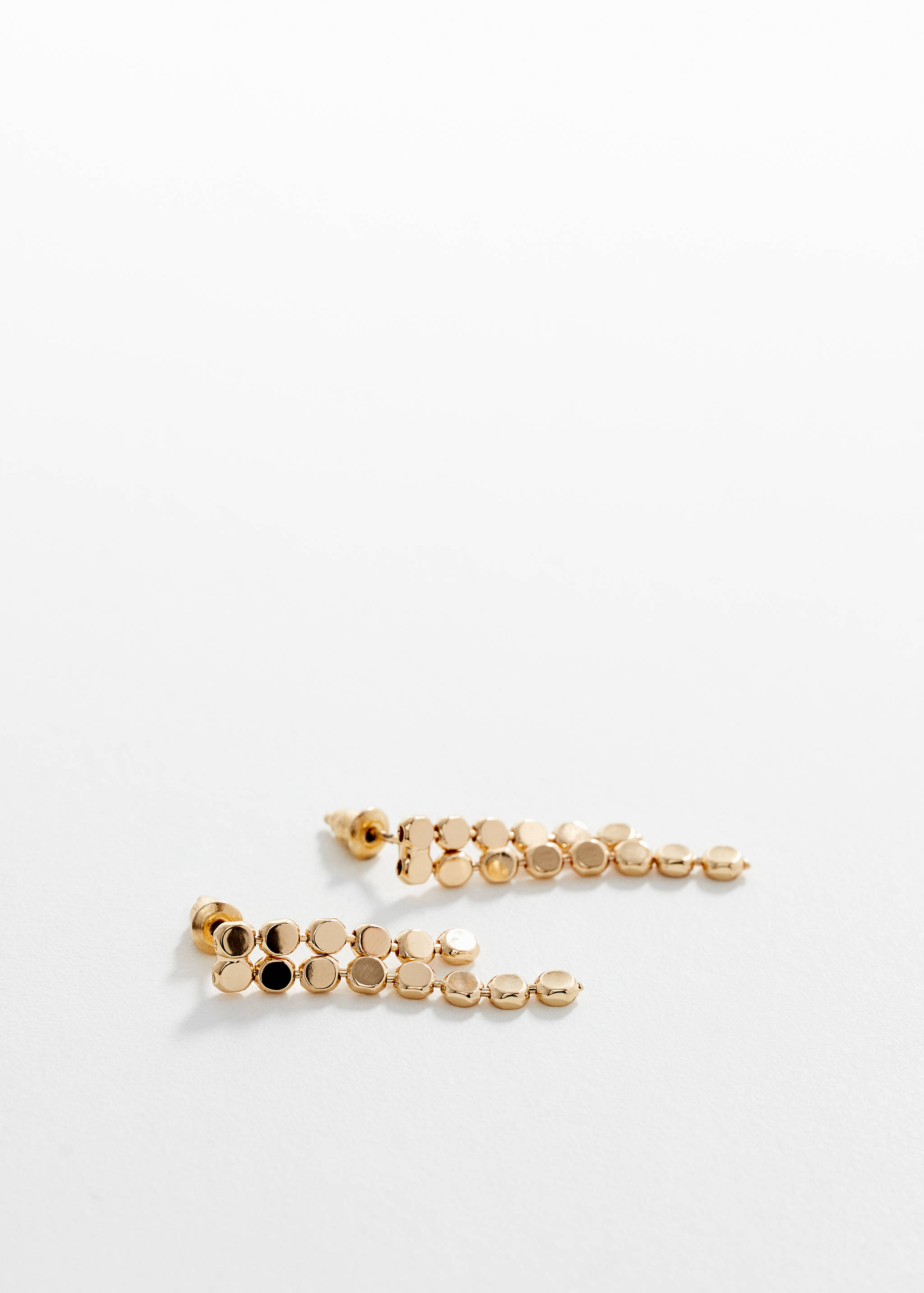 Long circle earrings - Medium plane