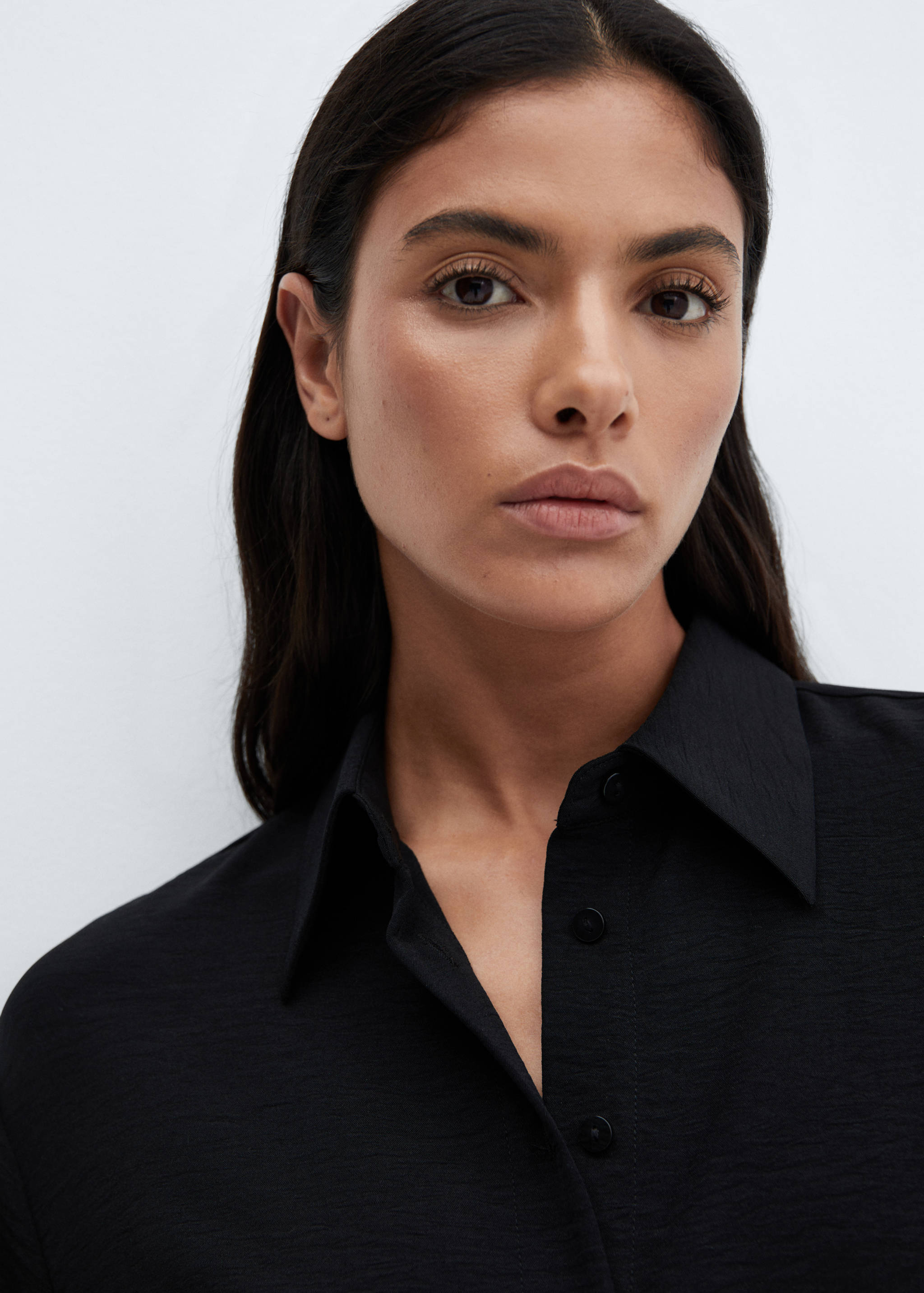 قميص بأكمام قصيرة وأزرار - تفاصيل المنتج 1