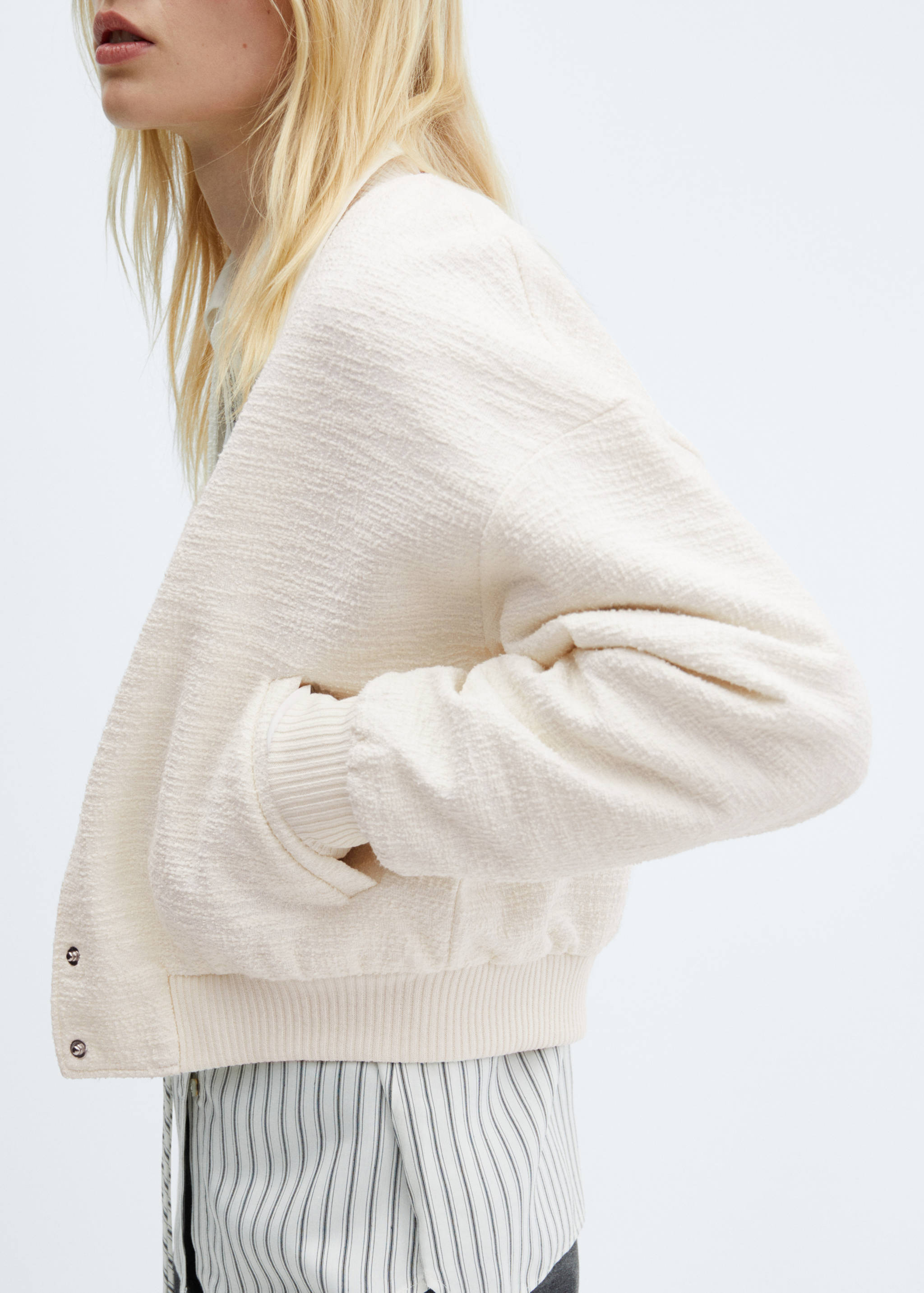 Chaqueta bomber tweed - Detalle del artículo 6