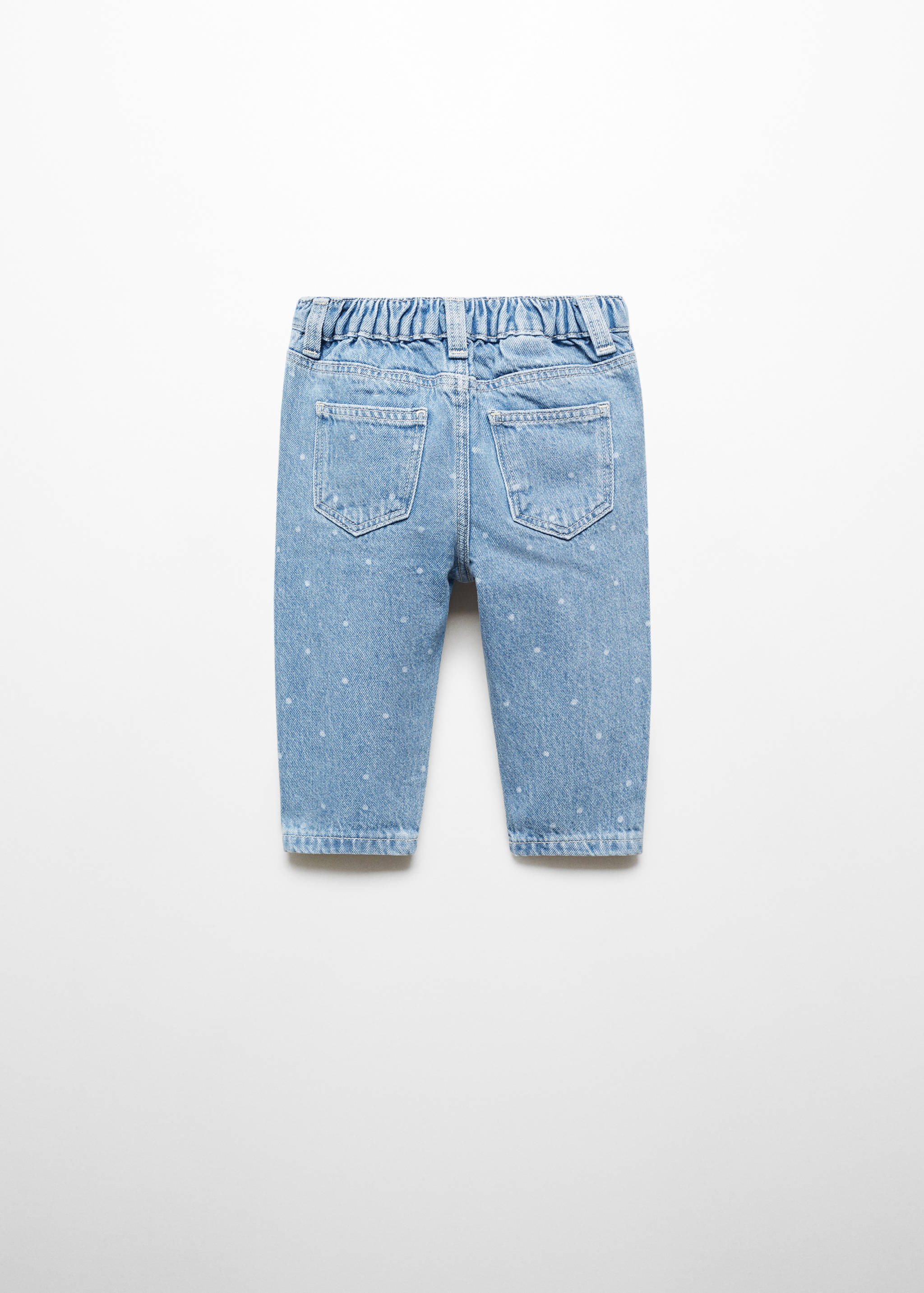 Jeans lunares - Reverso del artículo