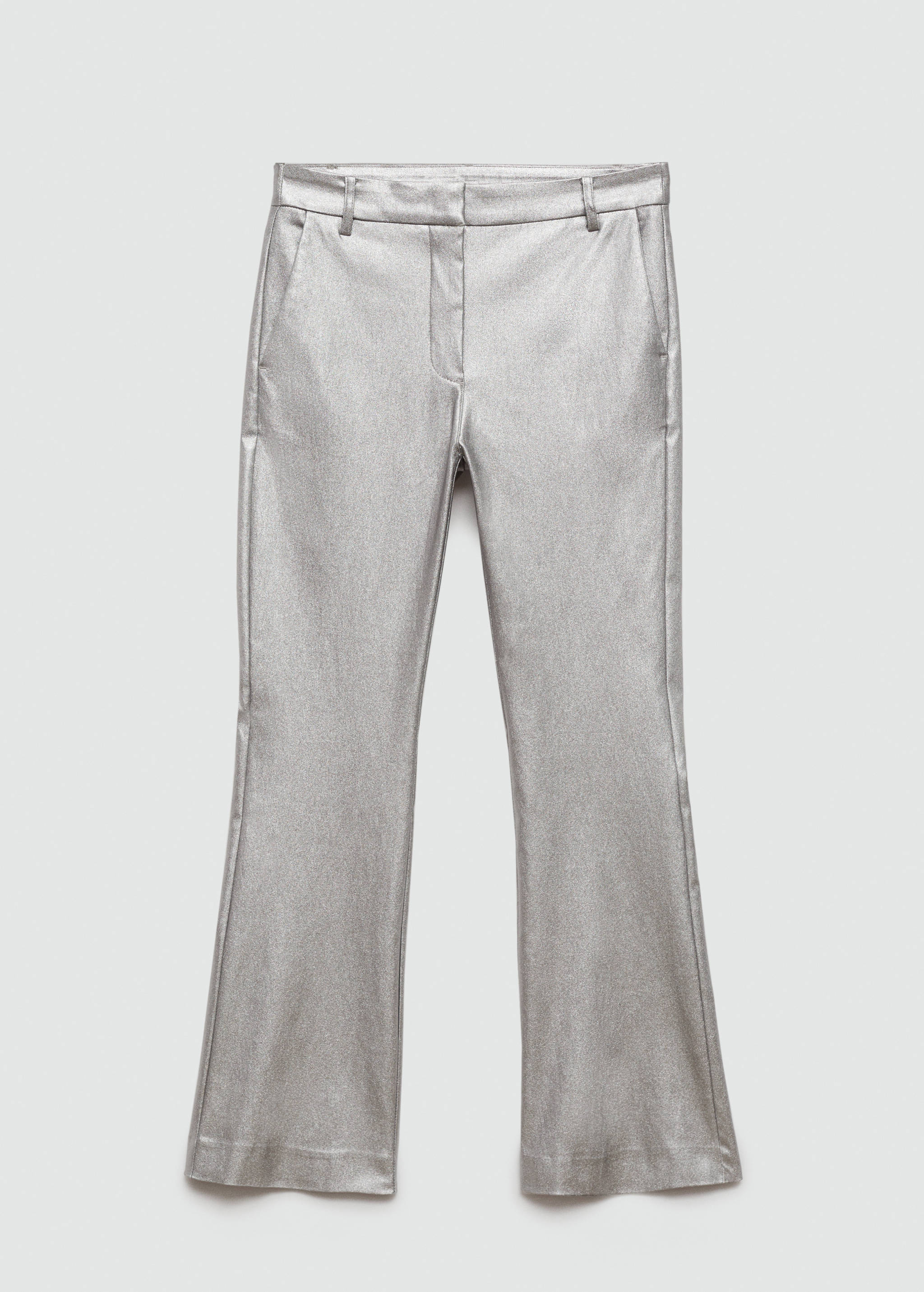 Pantalons flare metal·litzats - Article sense model