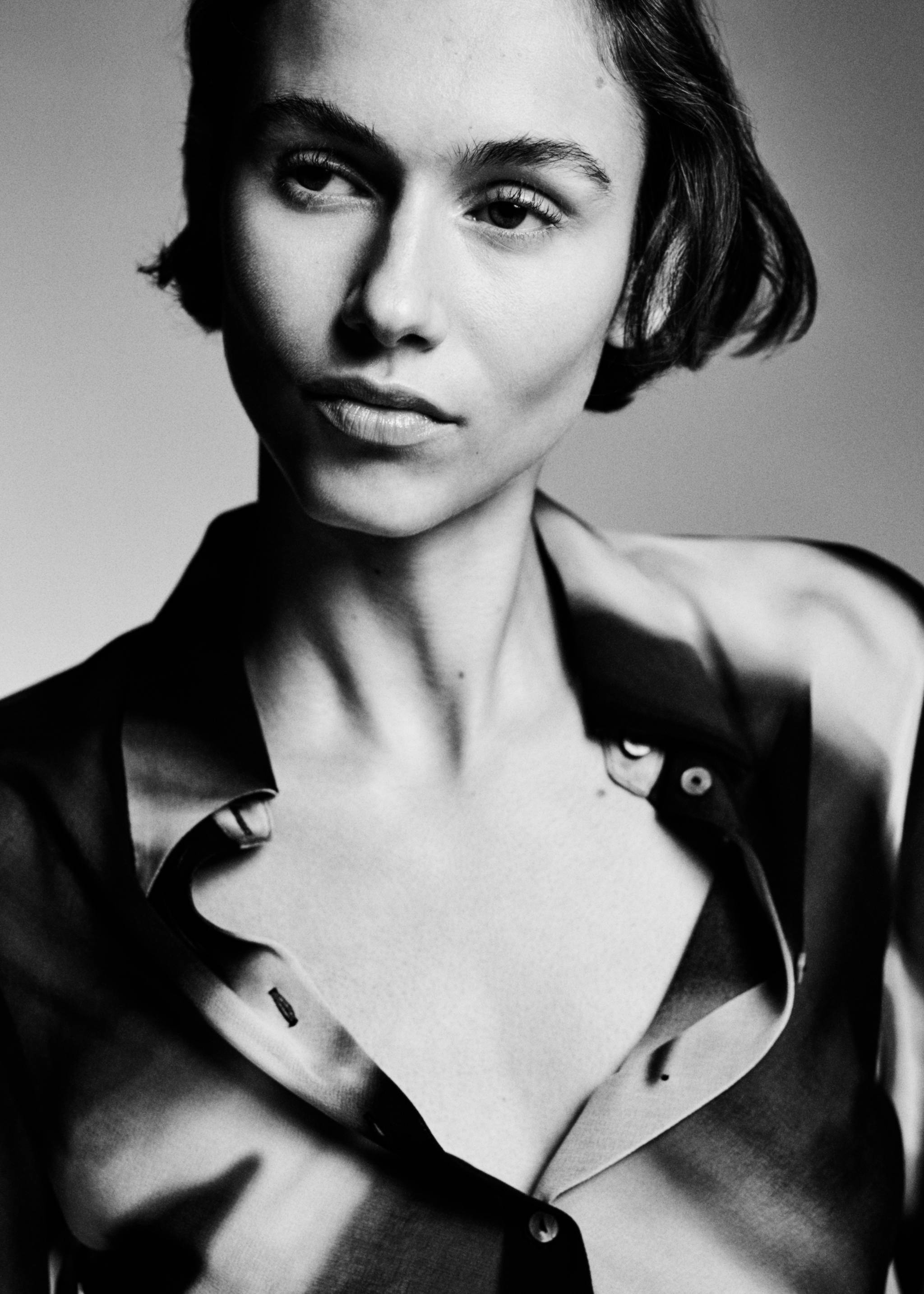 Camisa estampada semitransparente - Detalle del artículo 6