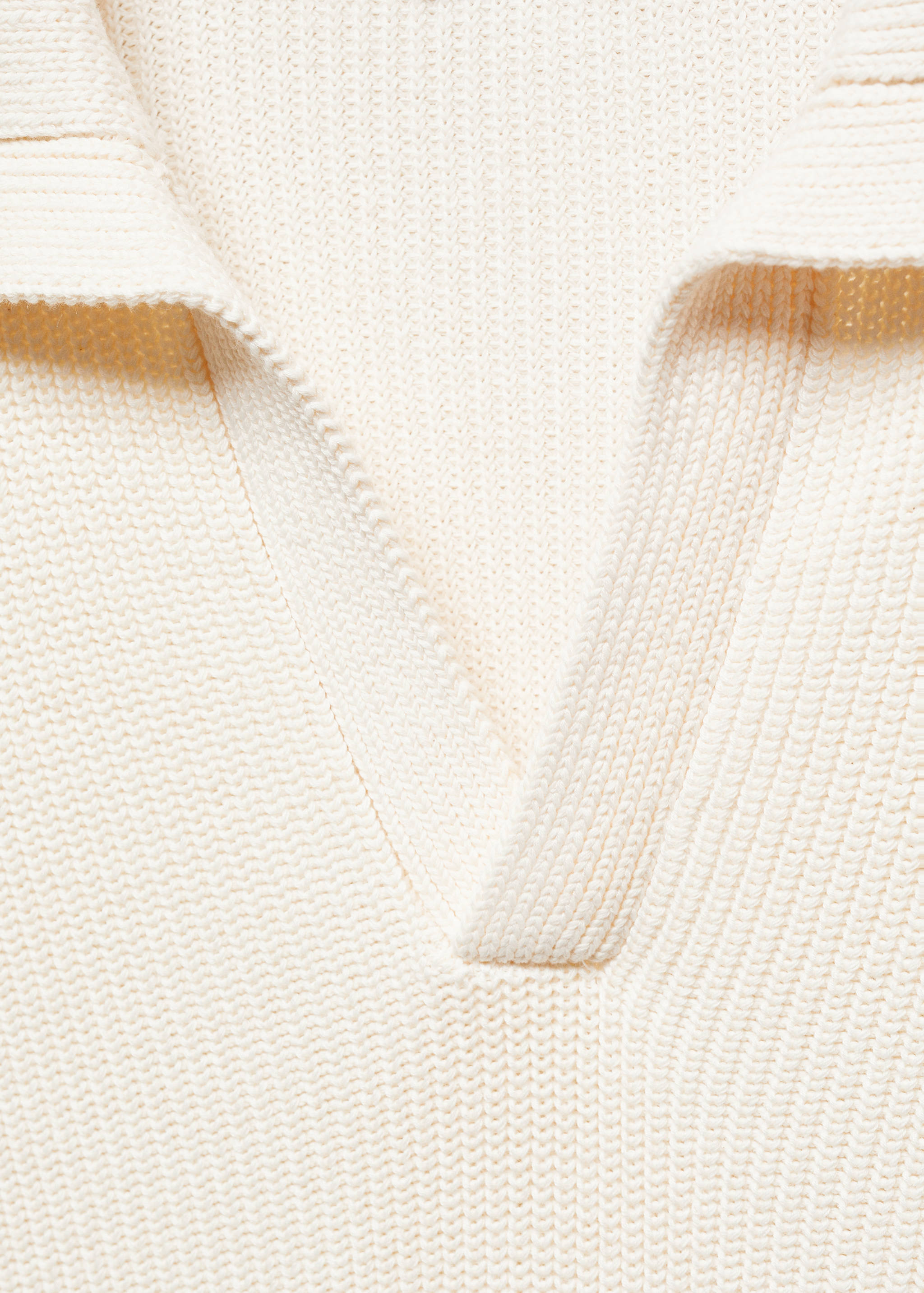 Pull-over maille col polo - Détail de l'article 8