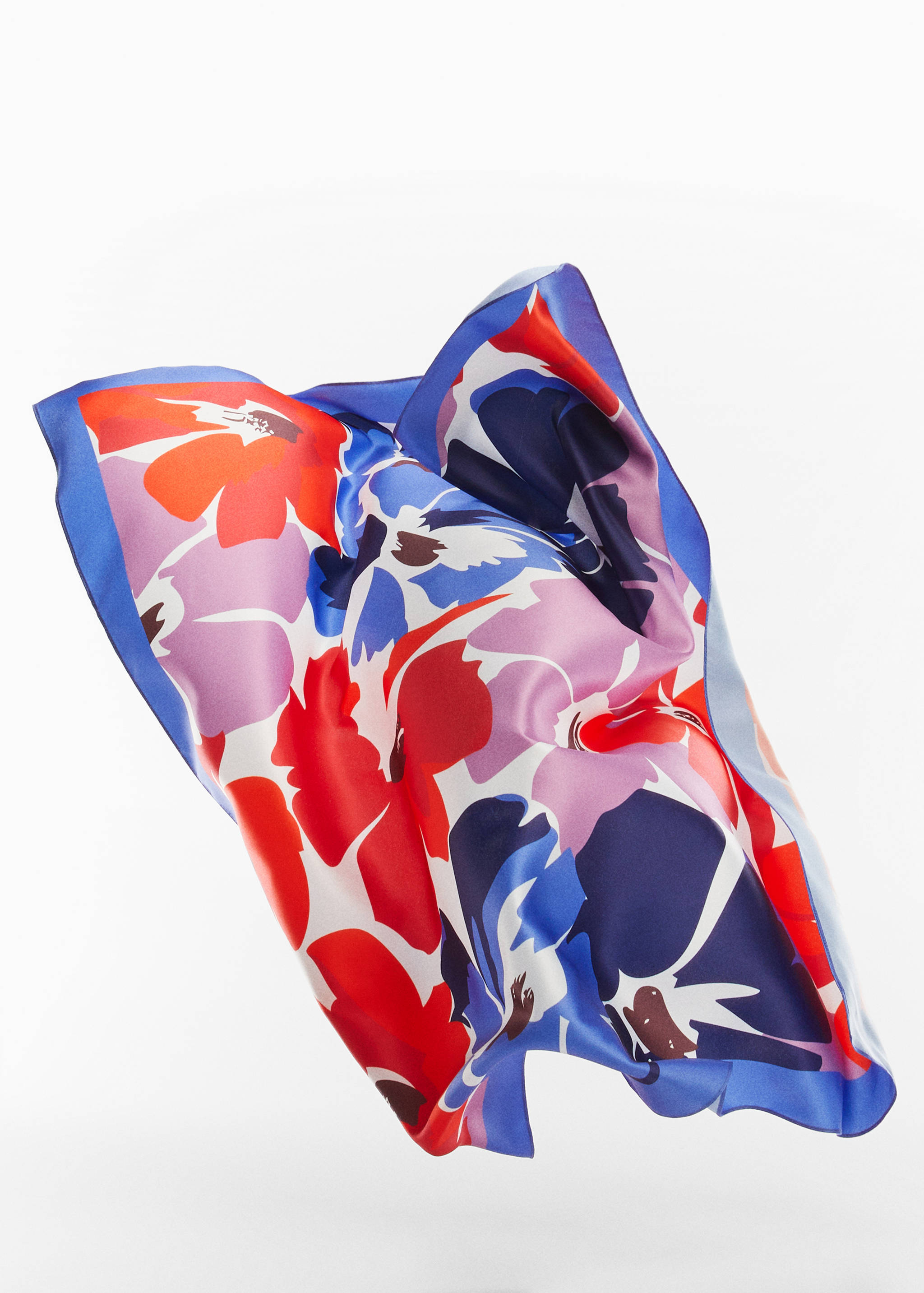Floral print scarf - Details of the article 2