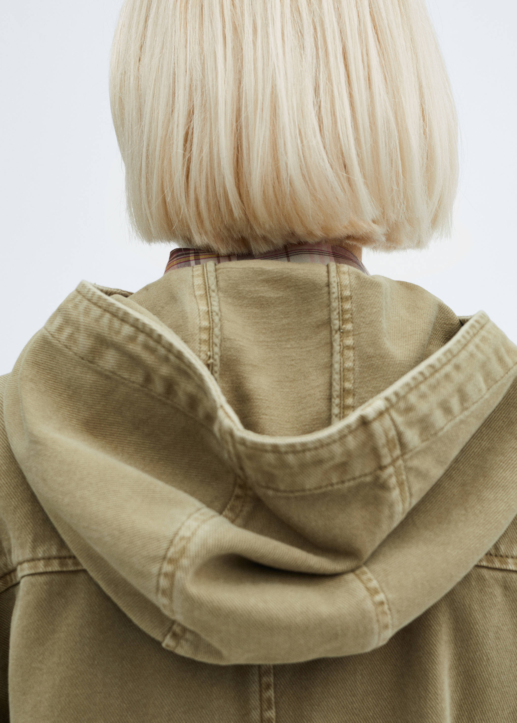 Хлопковая парка с карманами - Деталь изделия 2