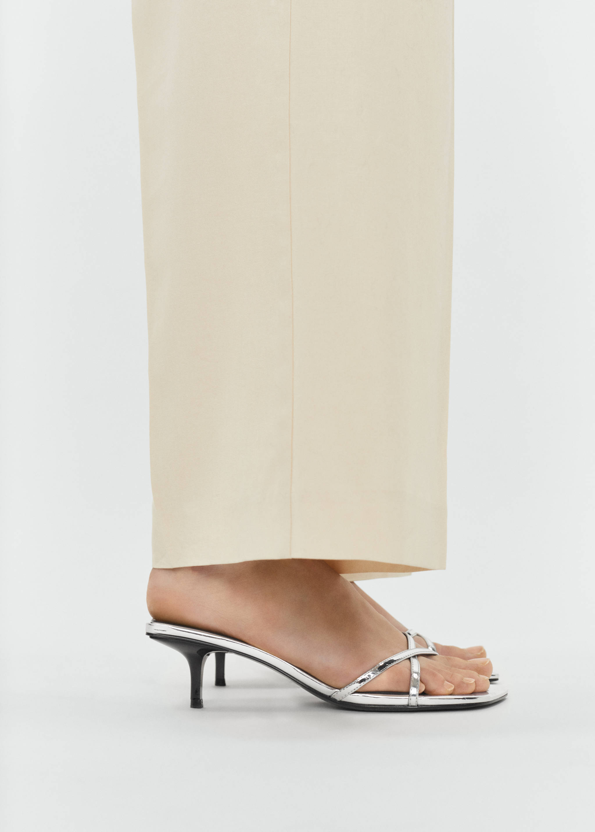 Metallic straps sandals - Details of the article 9