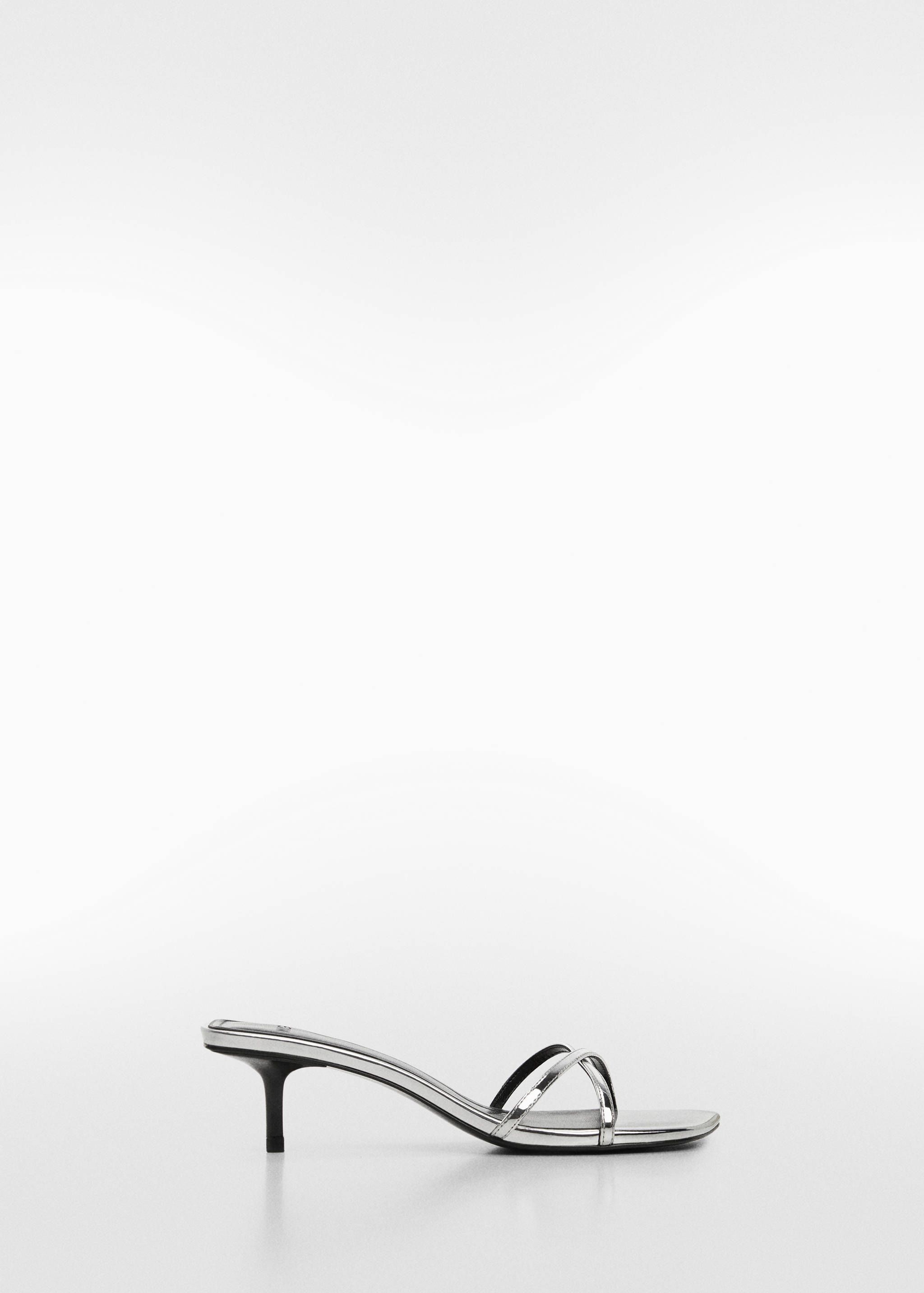 Metallic straps sandals - Article without model