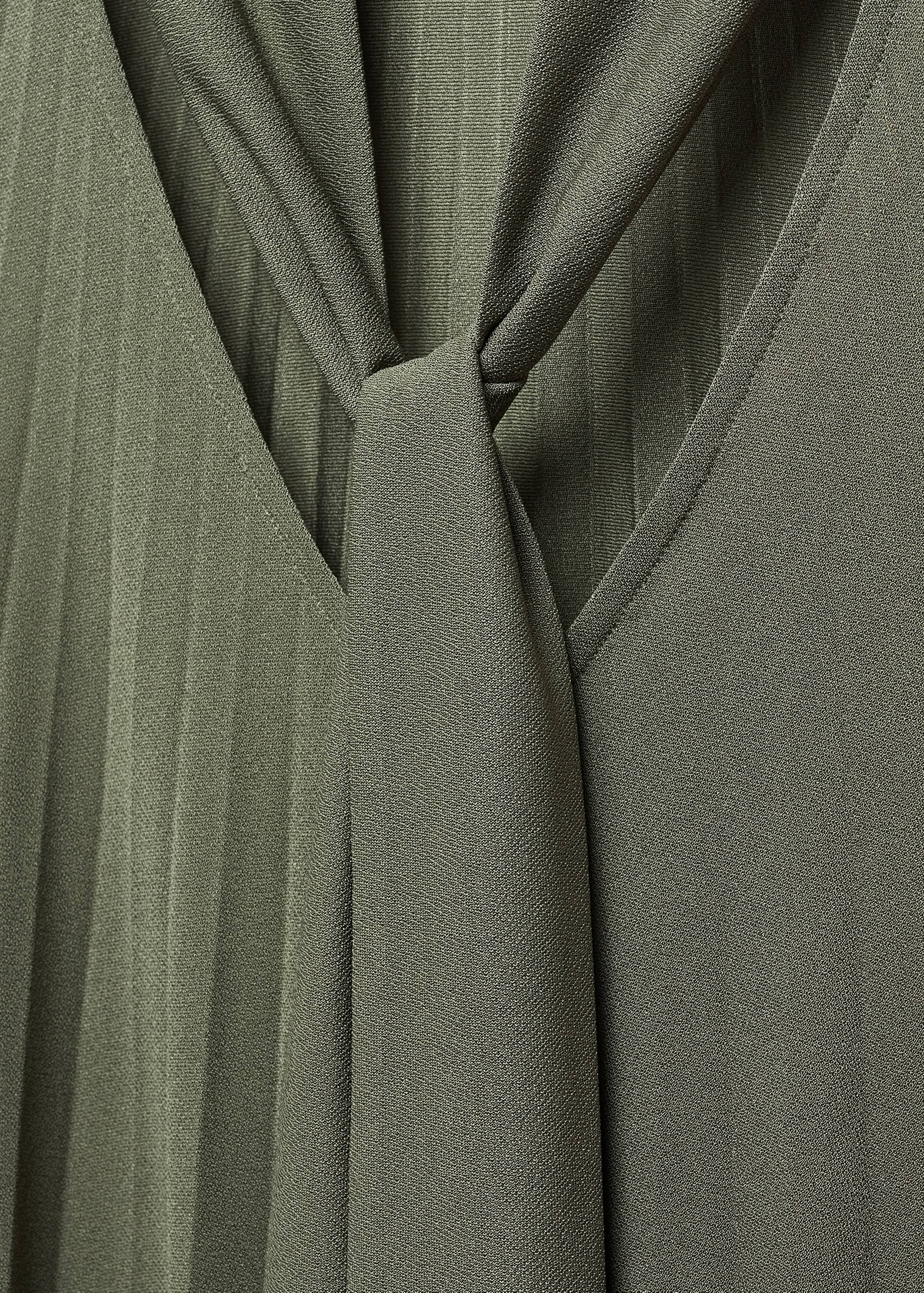 Pleated midi dress - Details of the article 8