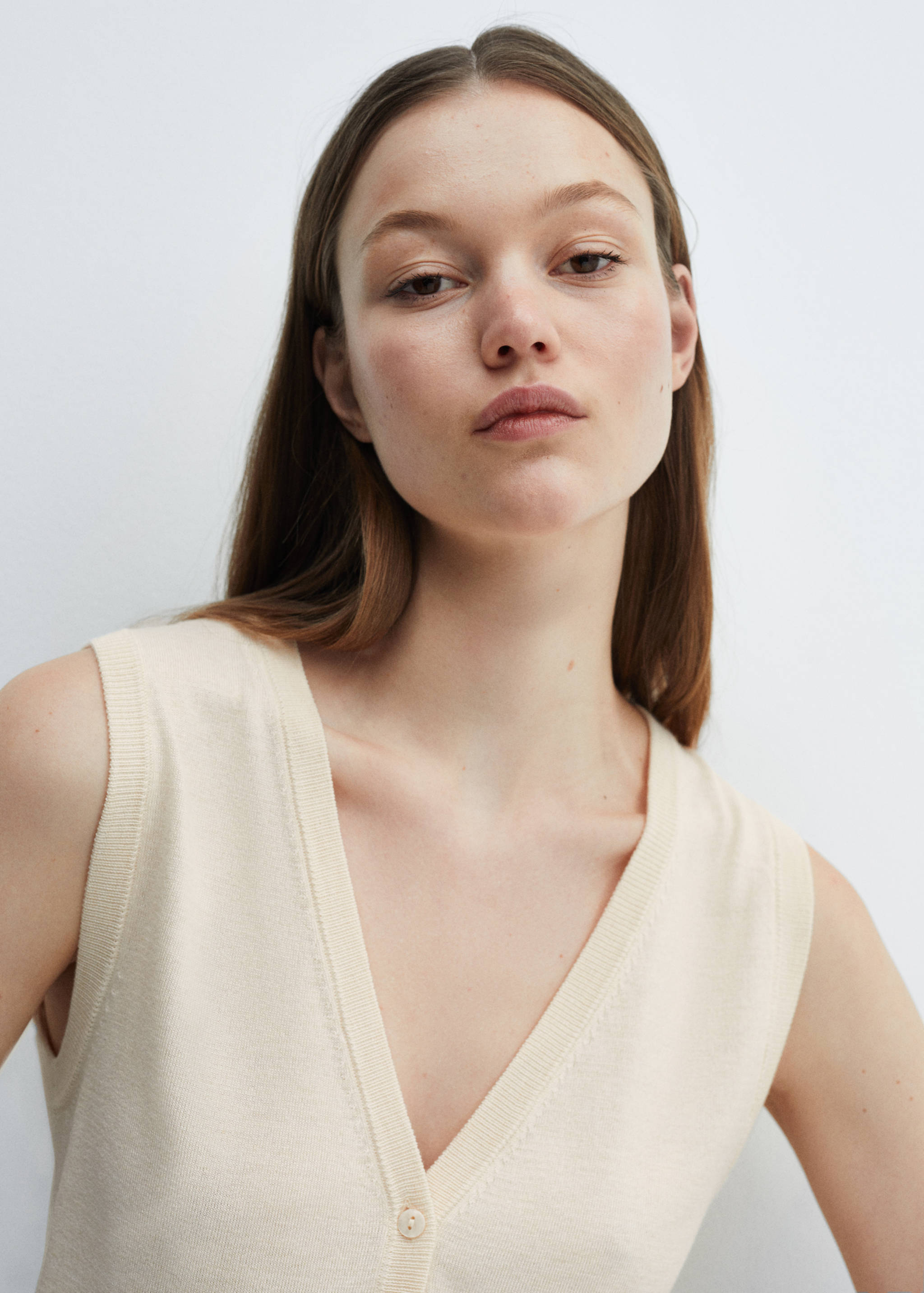 Gilet maille boutons - Détail de l'article 1