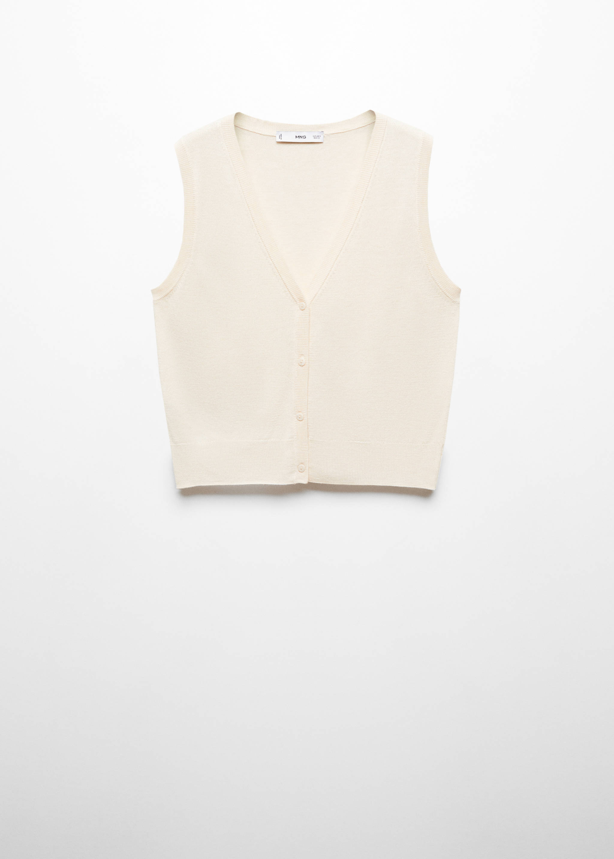 Gilet maille boutons - Article sans modèle