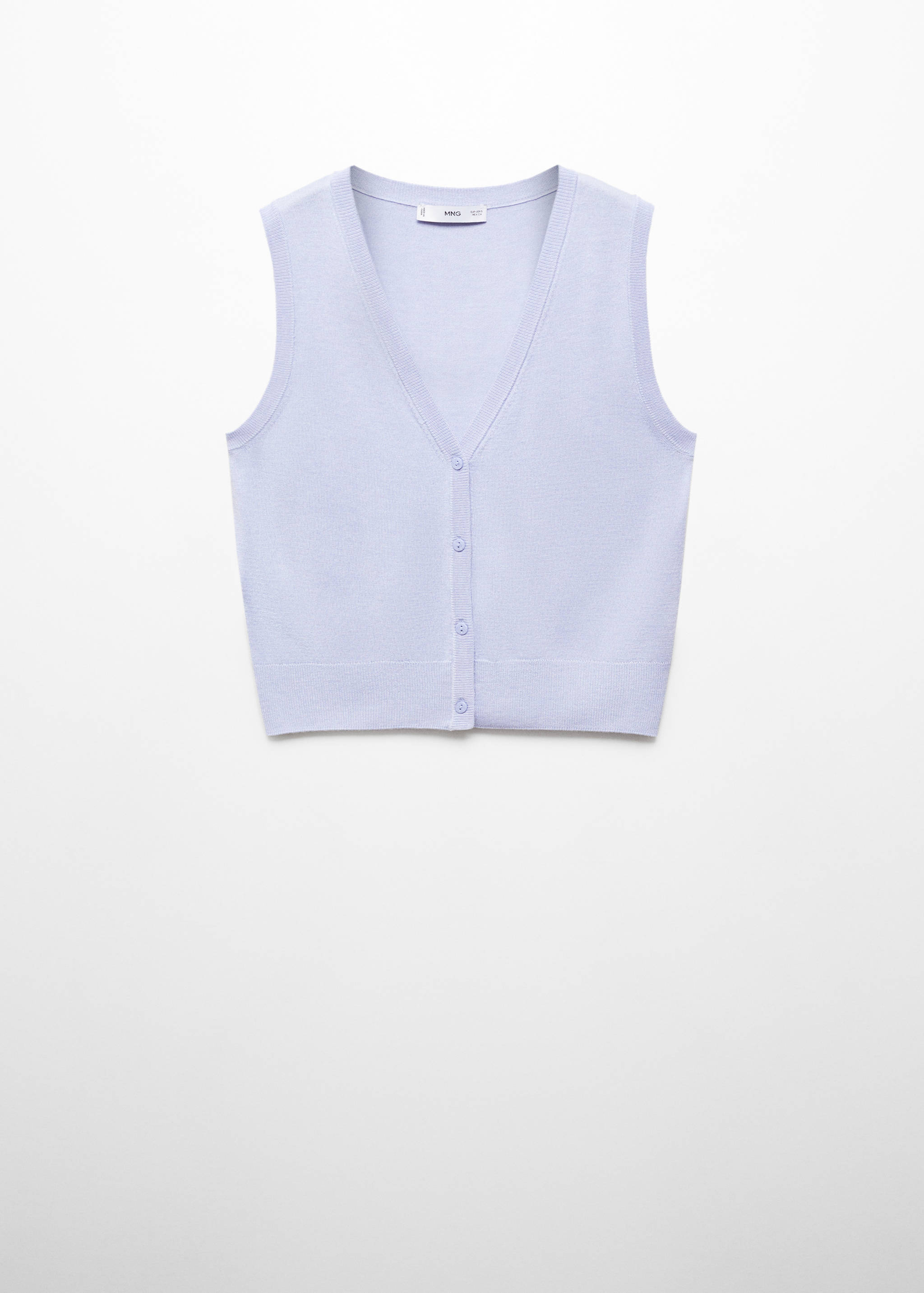 Gilet maille boutons - Article sans modèle