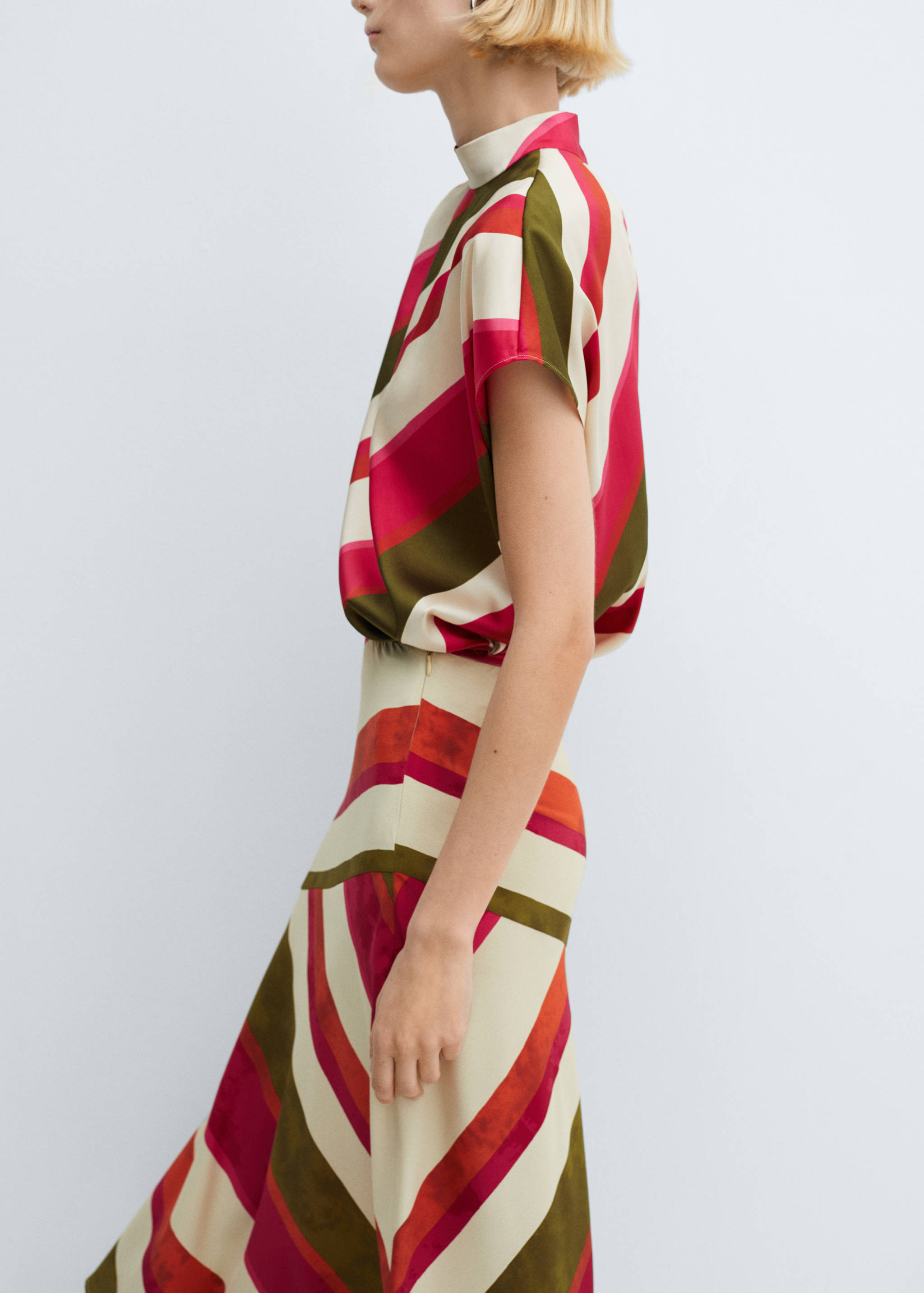 Falda satinada rayas - Detalle del artículo 2