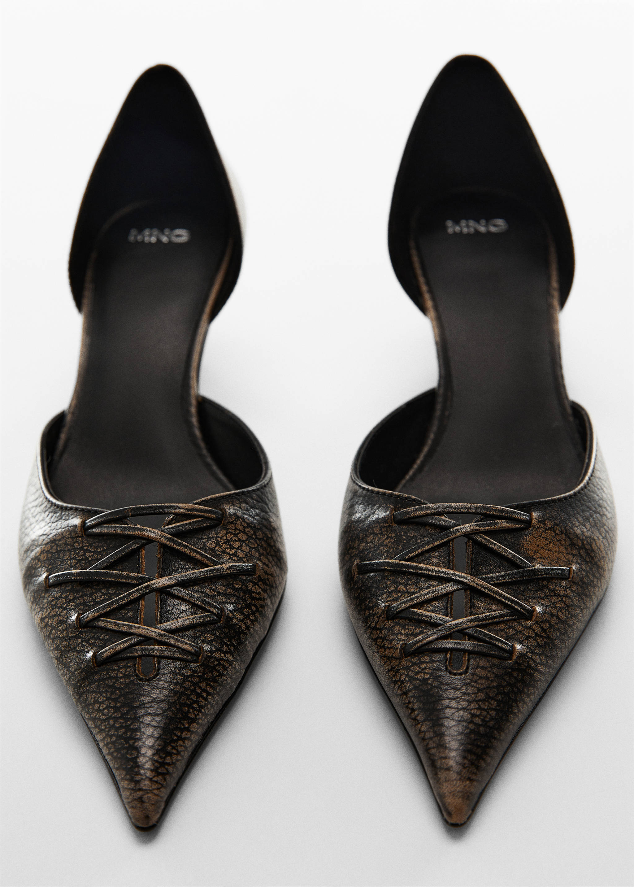 Pointed toe leather shoes - Details of the article 5