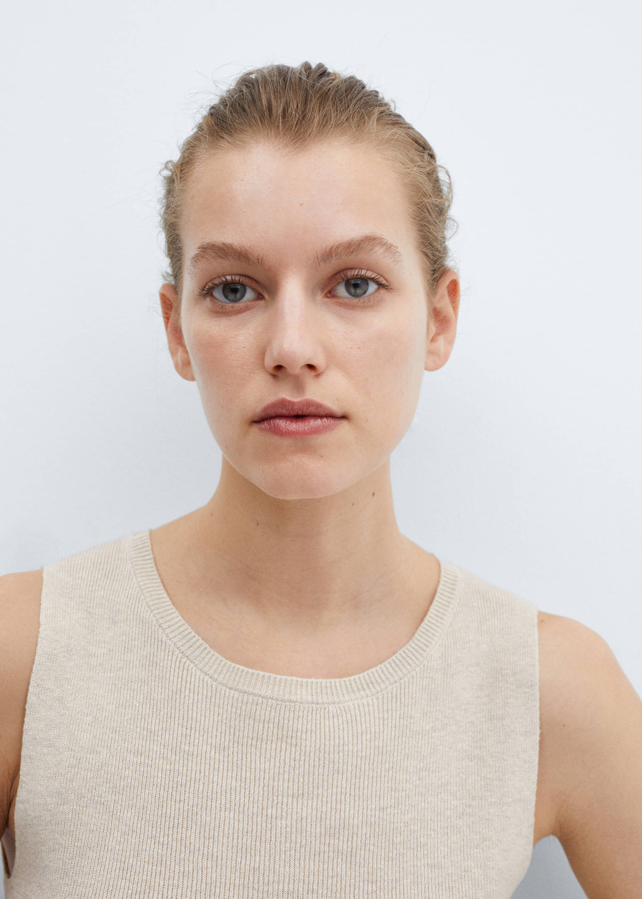 Top maille coton lin - Détail de l'article 1