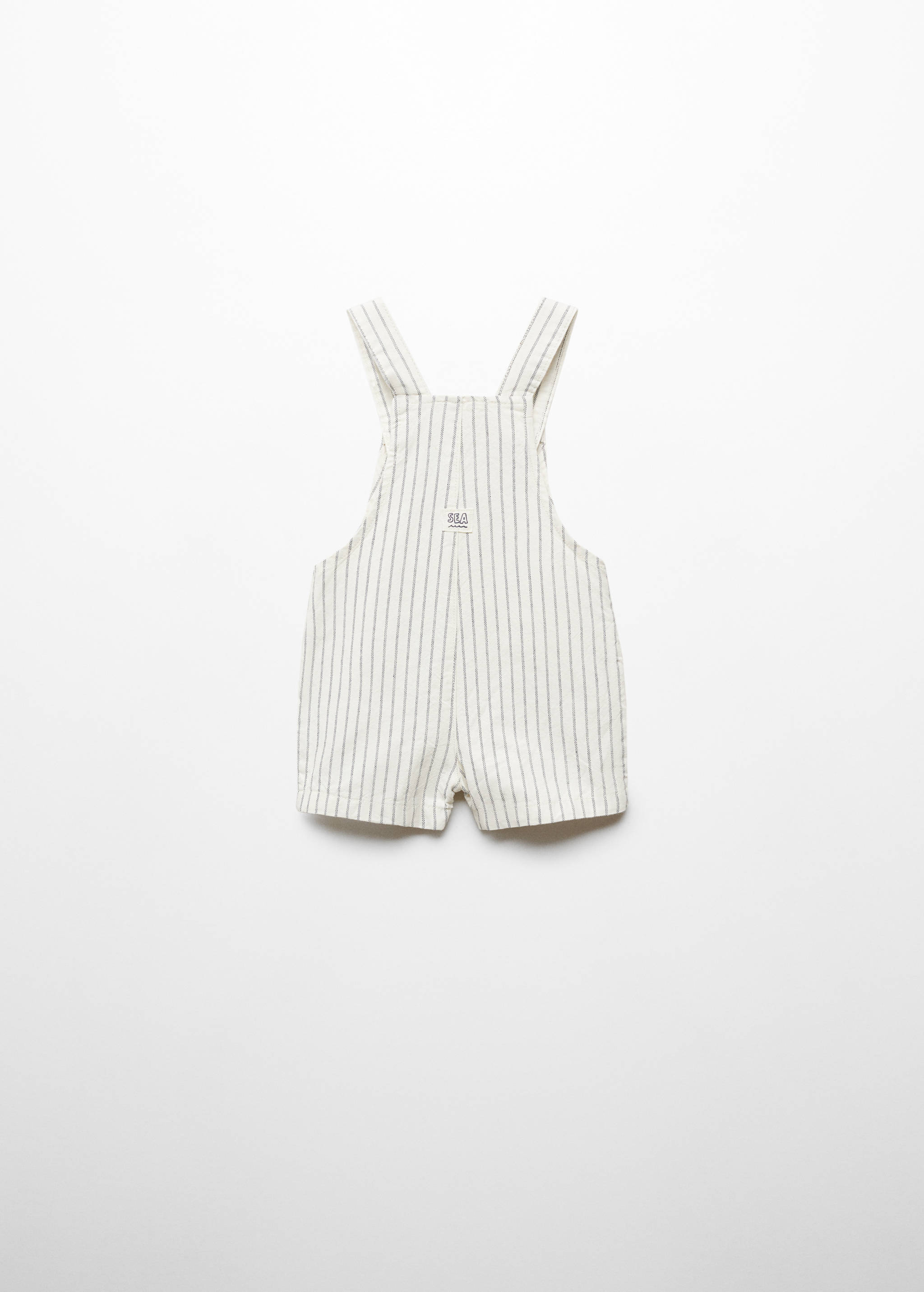 Peto cotó ratlles - Revers de l'article