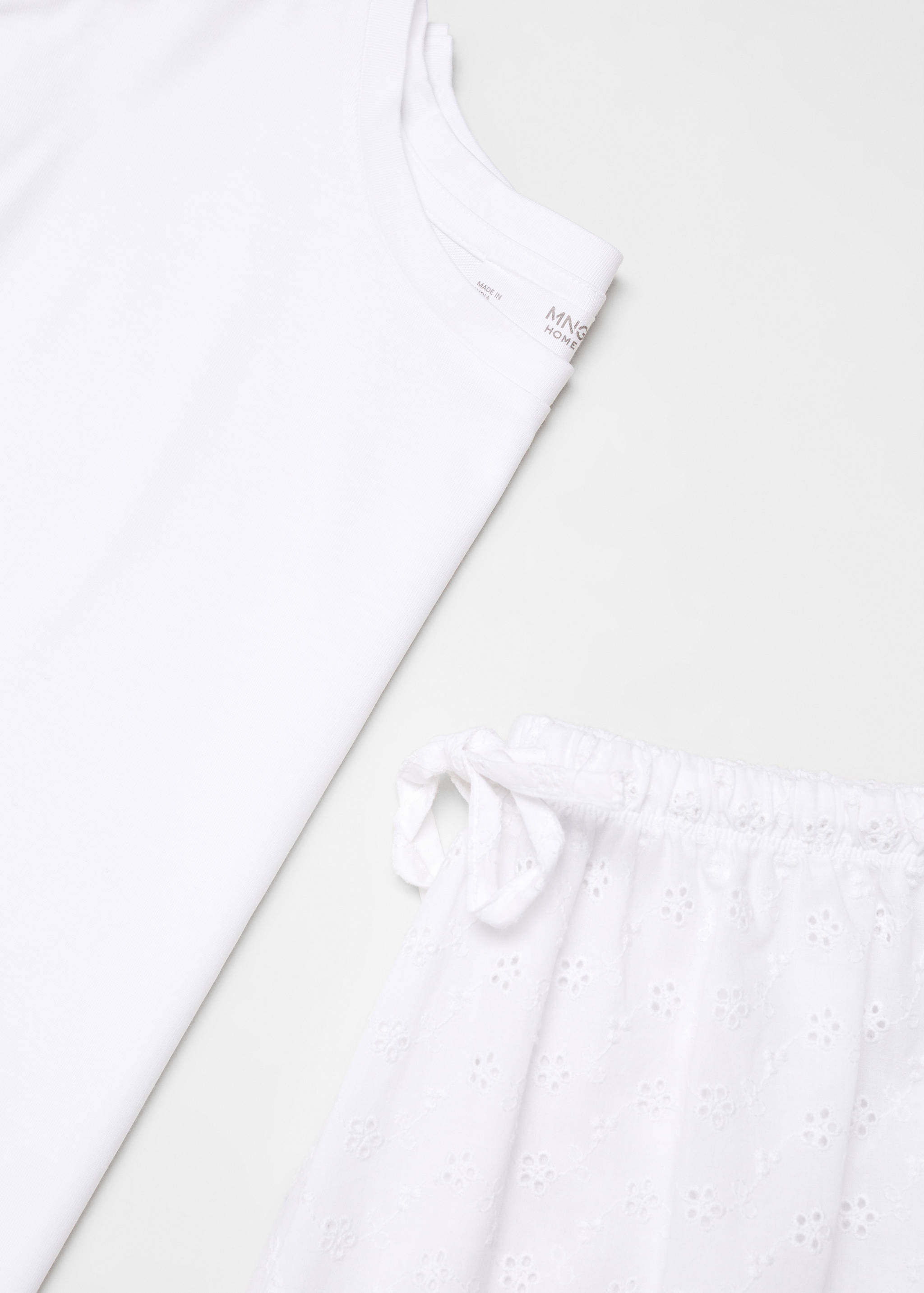 Two-piece cotton pyjamas - Details of the article 8