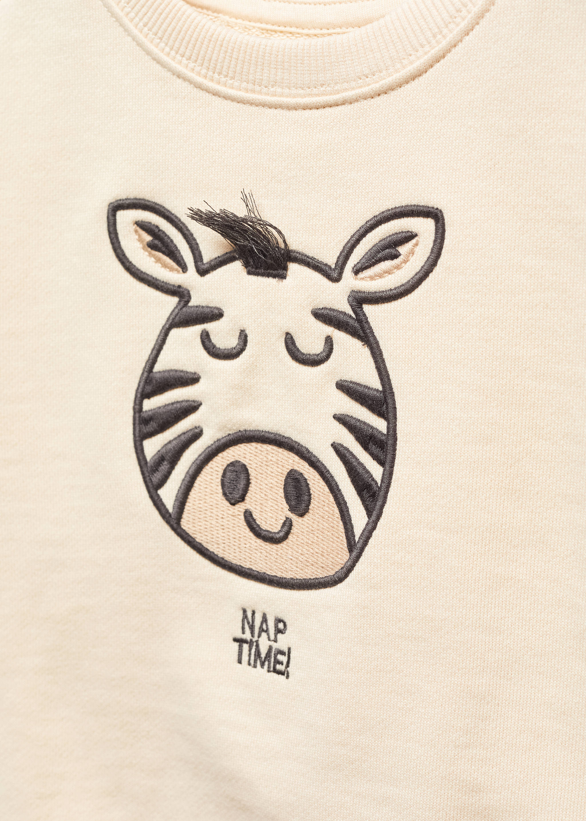 Sweat-shirt brodé coton bio - Détail de l'article 8